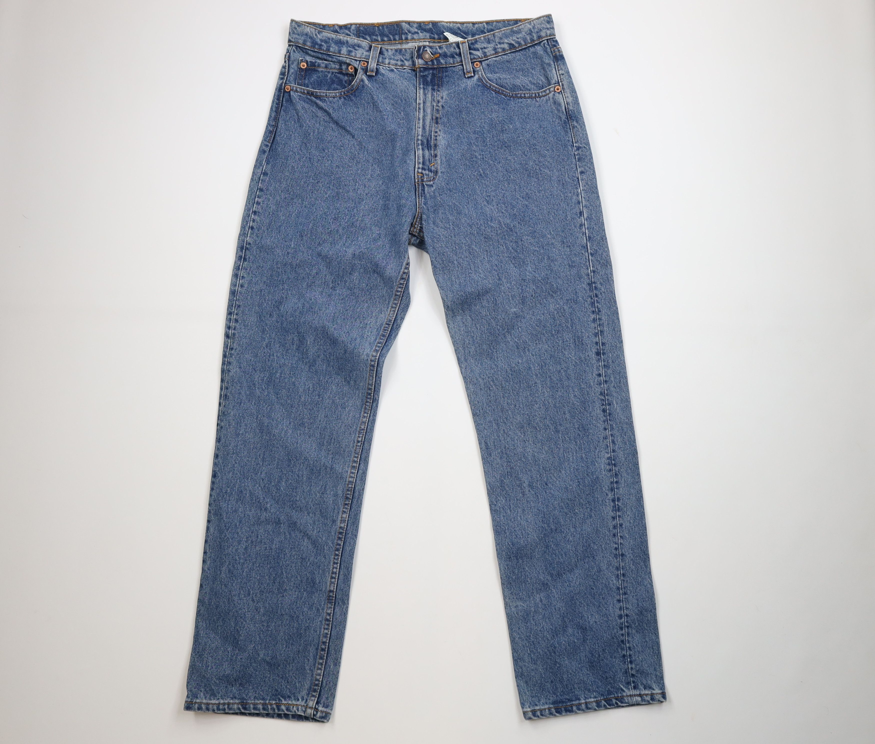 Levi's Vintage 90s Levis 505 Straight Leg Denim Jeans USA Blue Size US 36 / EU 52 - 1 Thumbnail