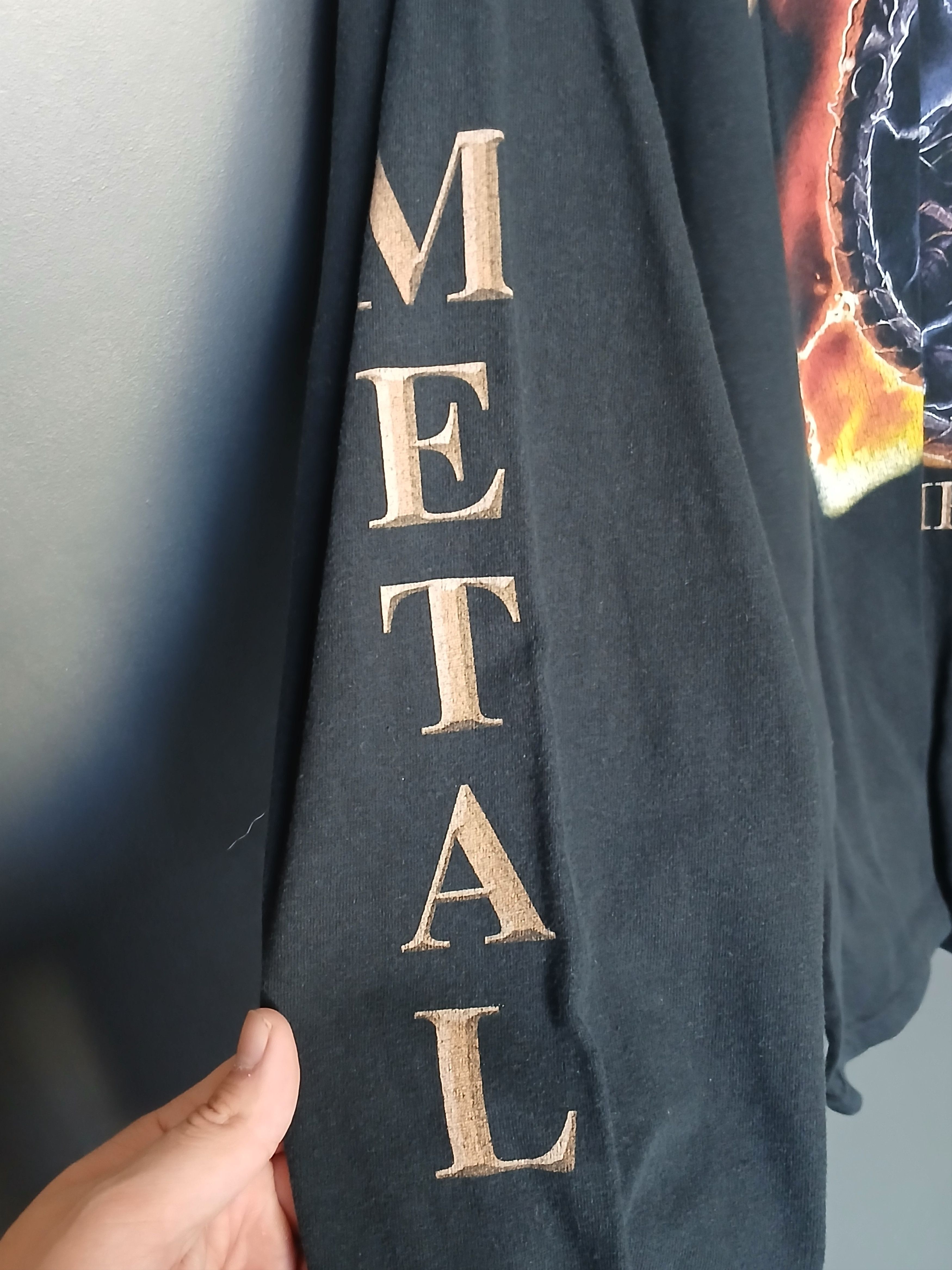 Band Tees Vintage Hammerfall Long Sleeve T-Shirt Size US L / EU 52-54 / 3 - 6 Thumbnail