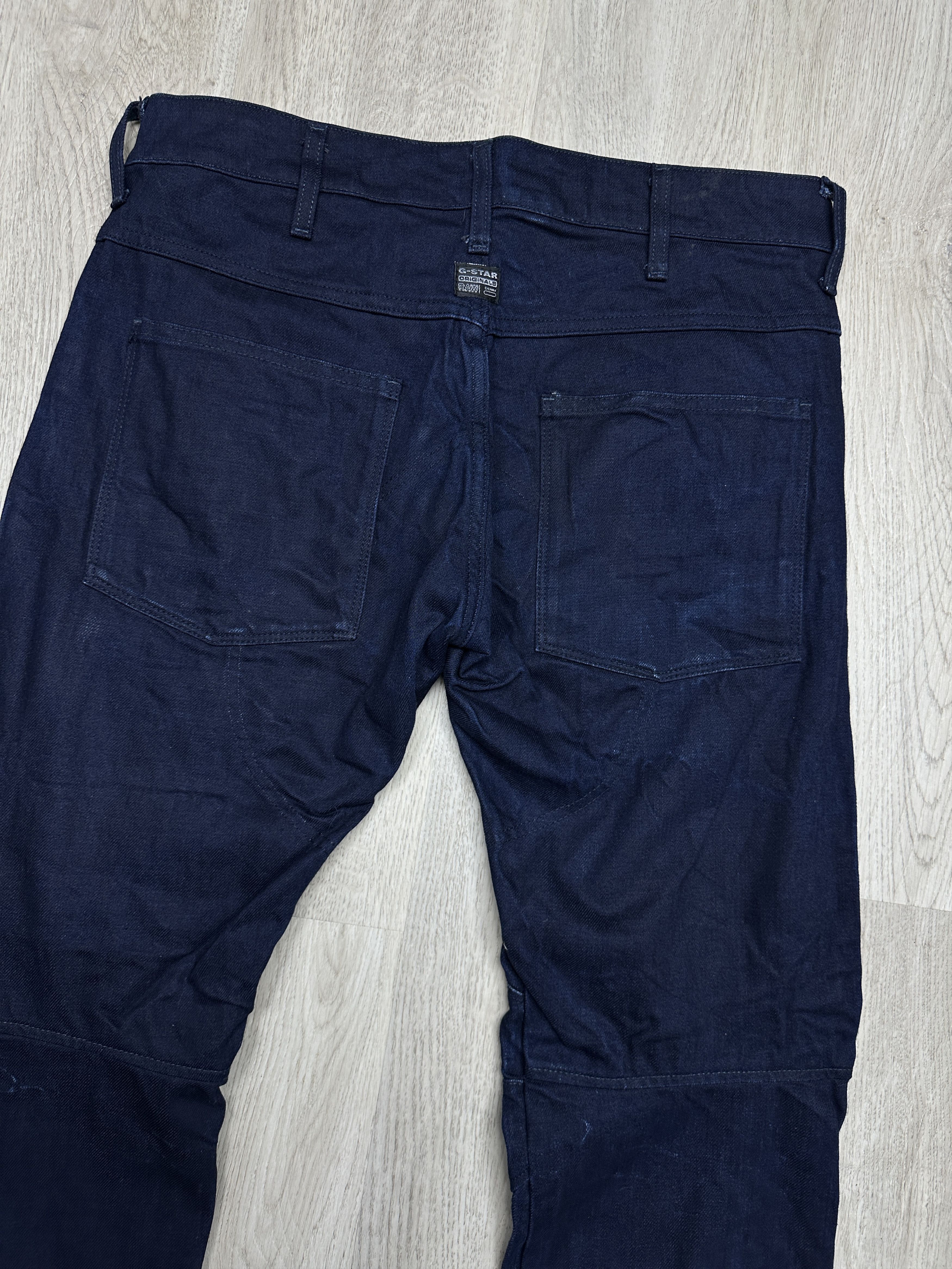 G-Star G Star Raw 5620 3D Low Tapered Denim Double Knee Pants Jeans Size US 31 - 6 Thumbnail
