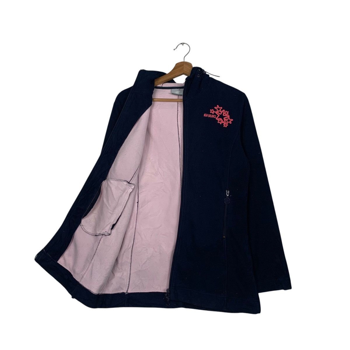New Balance NEW BALANCE Zipper Fleece Hoodies #1892-C82 Size S / US 4 / IT 40 - 11 Thumbnail