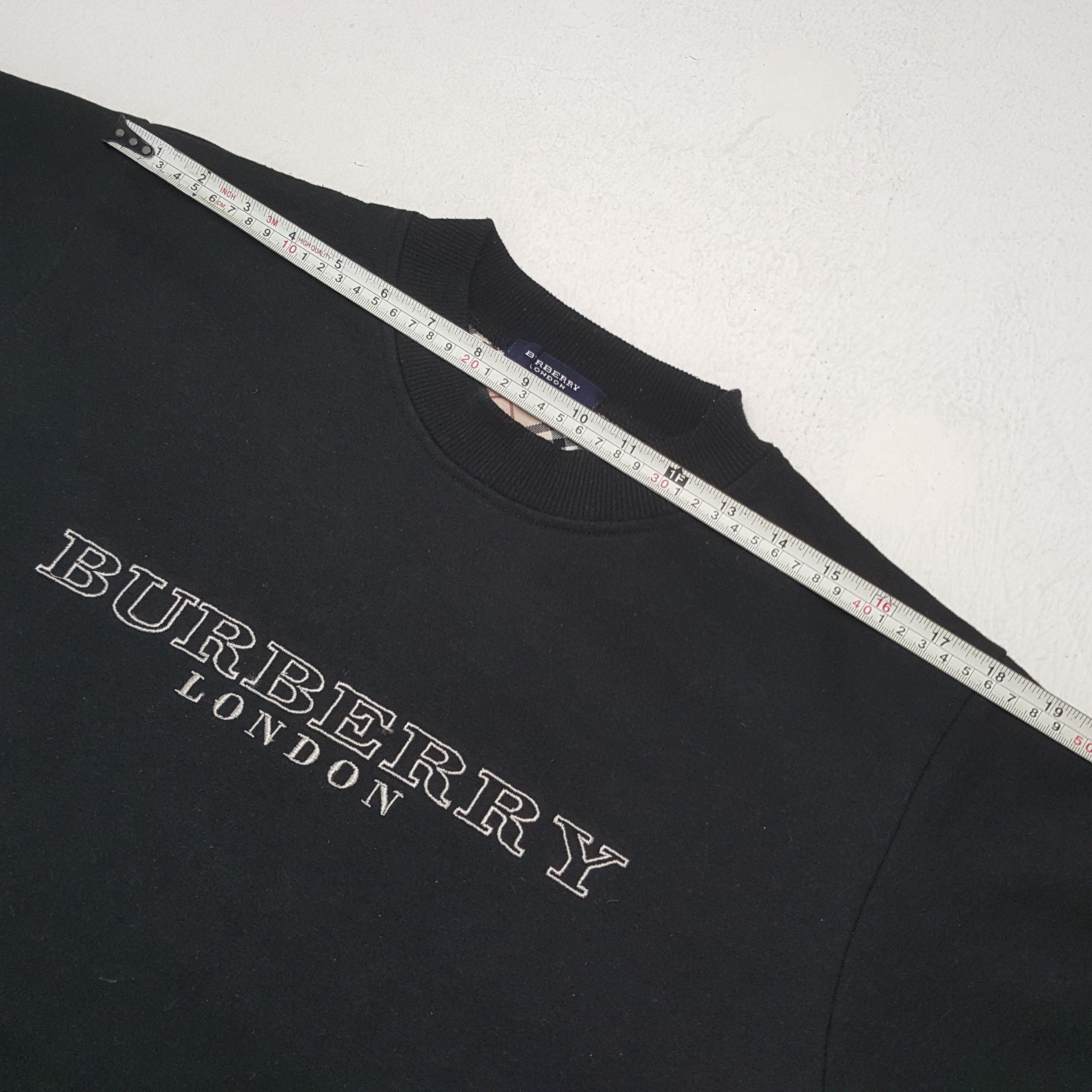 Burberry BURBERRY LONDON Fashion Brand Spellout Sweatshirt C291N18 Size US S / EU 44-46 / 1 - 5 Thumbnail