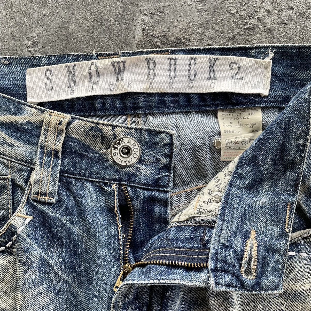 If Six Was Nine × Japanese Brand × Le Grande Bleu (L.G.B.) Buckaroo thrashed jeans ifsixwasnine styled Size US 32 / EU 48 - 8 Thumbnail