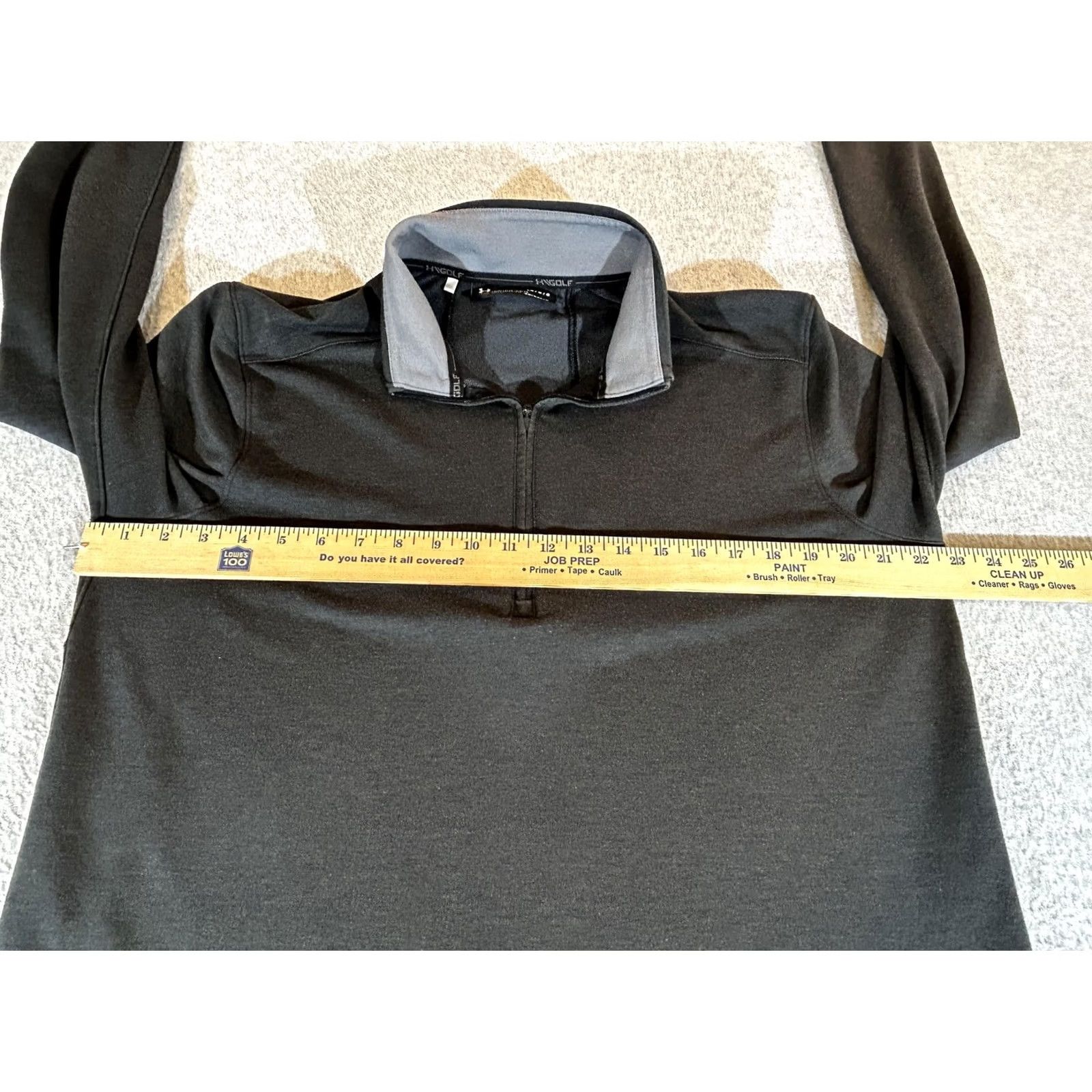 Under Armour Under Armour Pullover Men Large Black Golf Fleece 1/4 Zip Long Sleeve Thermal UA Size US L / EU 52-54 / 3 - 2 Thumbnail