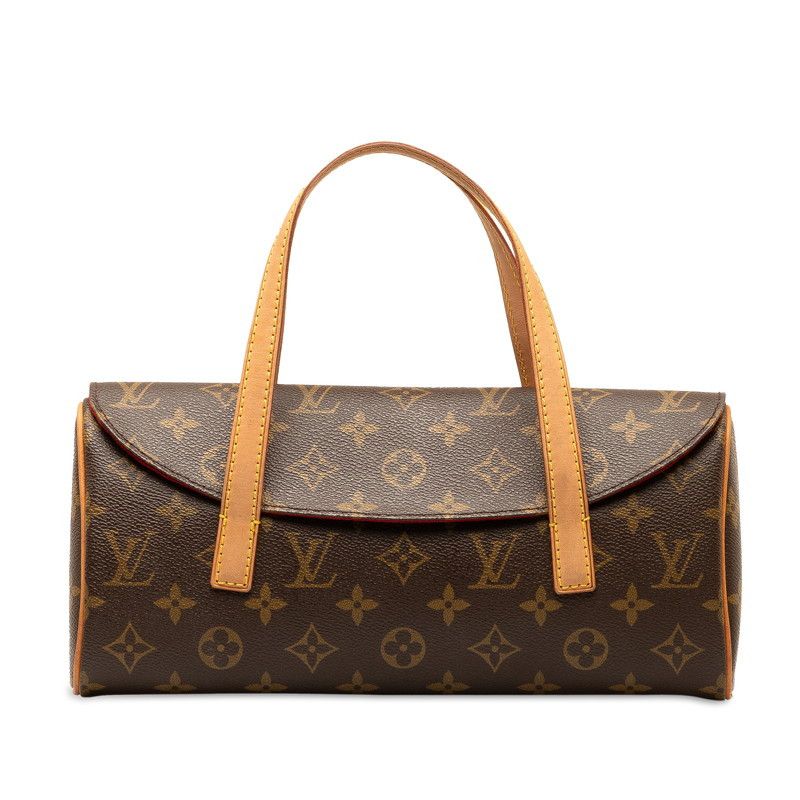 Louis Vuitton Louis Vuitton Louis Vuitton Monogram Sonatine Handbag M51902 Brown PVC Leather Canvas Handbag M51902 in Very Good Condition Size ONE SIZE - 1 Thumbnail