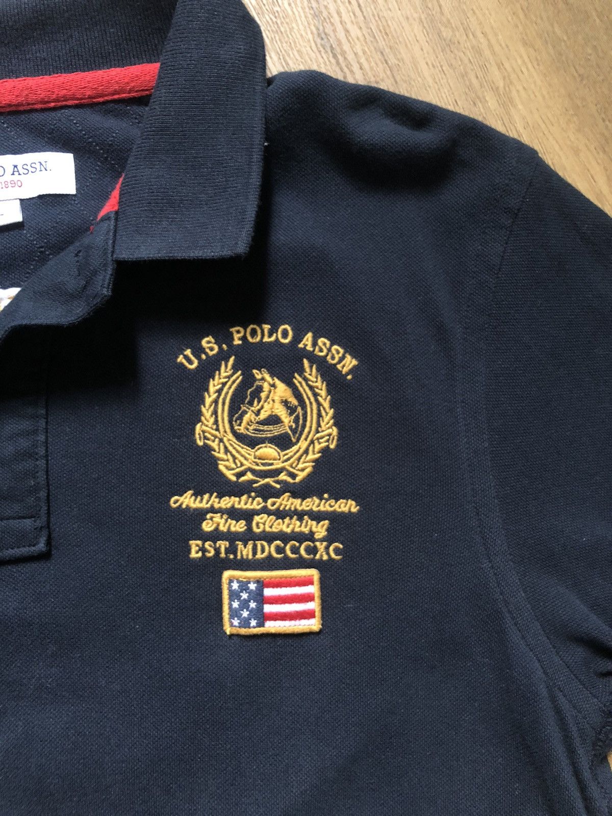 U.S. Polo Assn. U.S Polo ASSN. Polo style Ralph Lauren USA Size US L / EU 52-54 / 3 - 3 Thumbnail