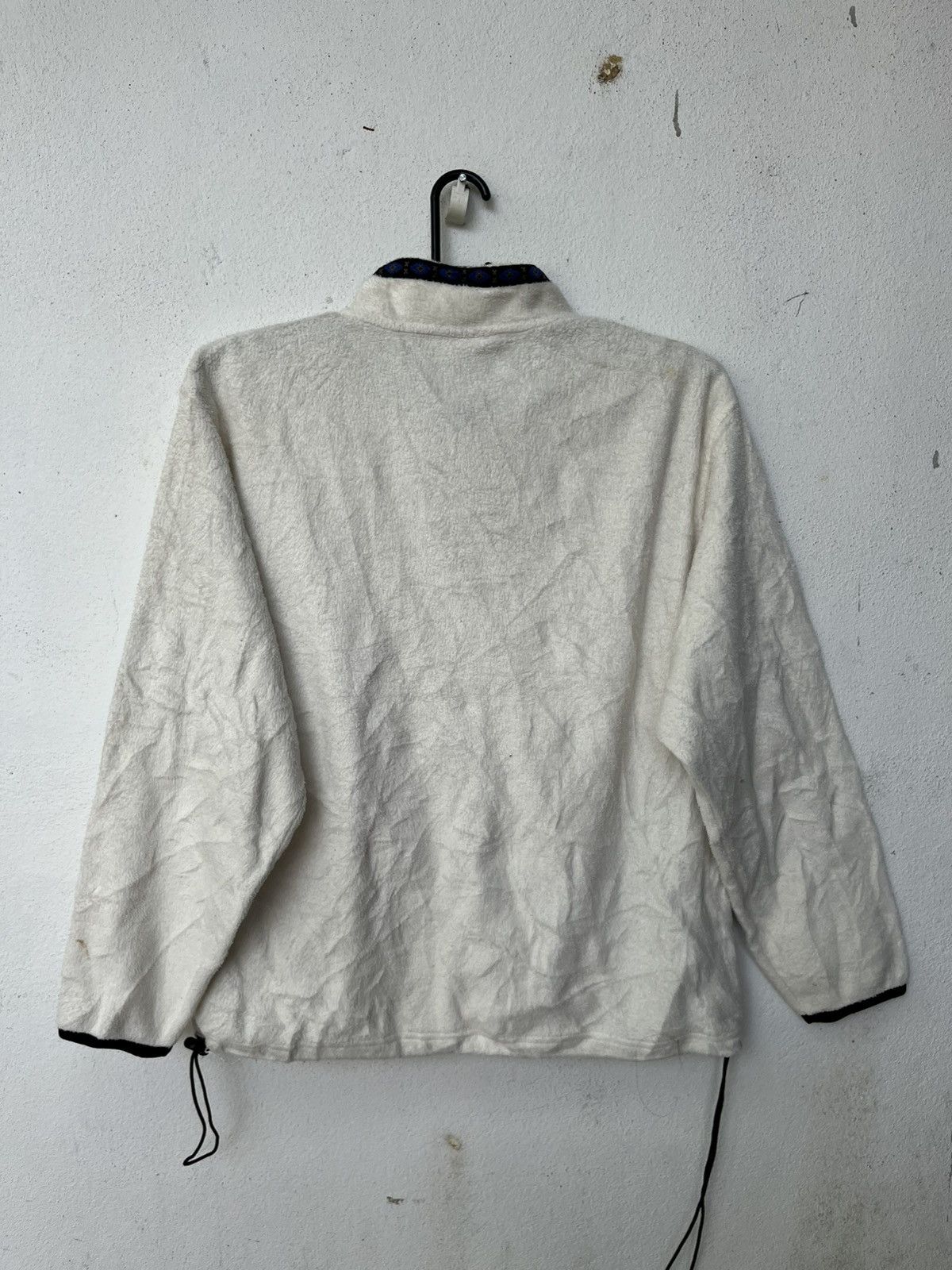 Japanese Brand 🔥Macalister White Fleece With Navajo Motive Strap Neck Size US M / EU 48-50 / 2 - 8 Thumbnail