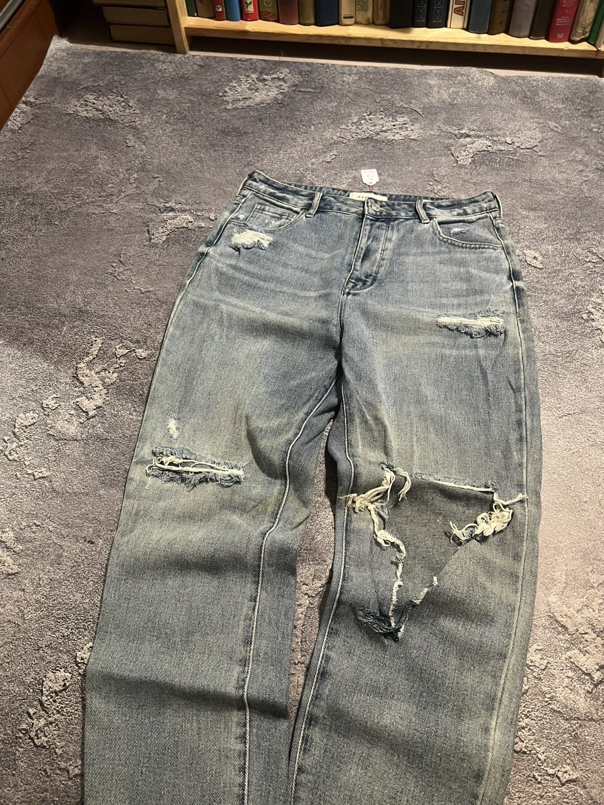 Japanese Brand RARE If Six Was Nine Style / Underground Vibe Faded Drip Size US 30 / EU 46 - 2 Thumbnail