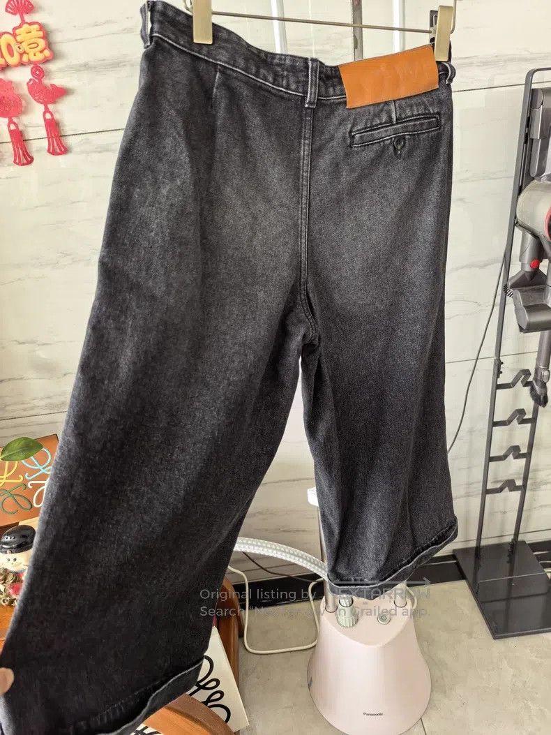 Loewe Loewe FW21 7/8 Denim Pants Size US 30 / EU 46 - 6 Thumbnail