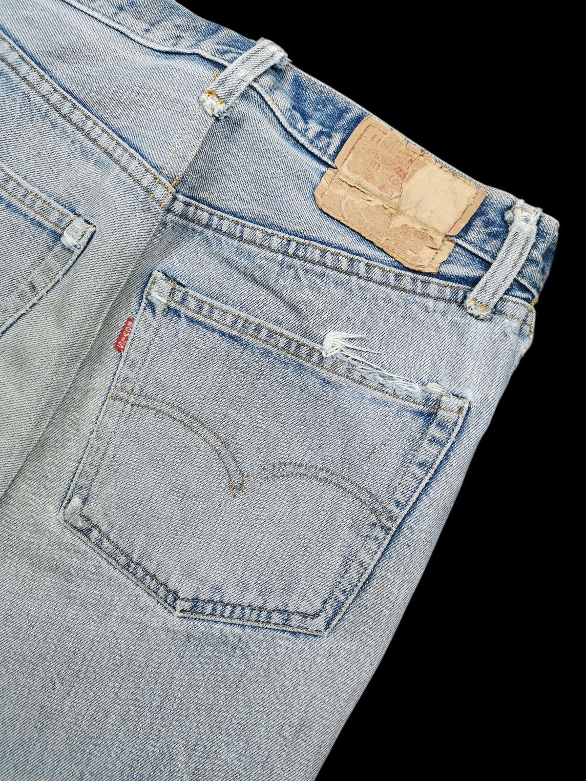 ERL × Levi's Vintage Levis Top Button 6 Style Collaboration “Levis x ERL Size 31" - 4 Thumbnail