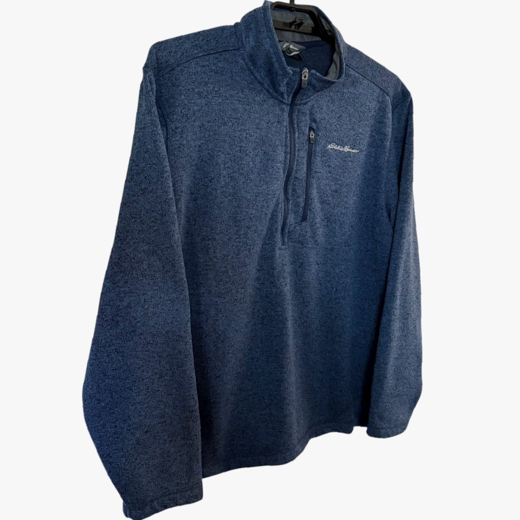 Eddie Bauer VINTAGE Eddie Bauer Radiator Fleece Quarter-Zip Pullover Sweater Men 2XL Navy Blue Size US XXL / EU 58 / 5 - 3 Thumbnail