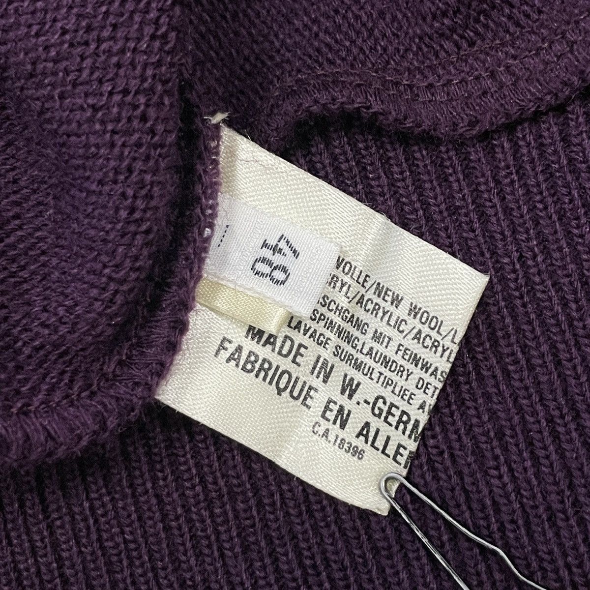 Carlo Colucci × Vintage Vintage Carlo Colucci Wool Sweater Size 48 Size US L / EU 52-54 / 3 - 11 Thumbnail