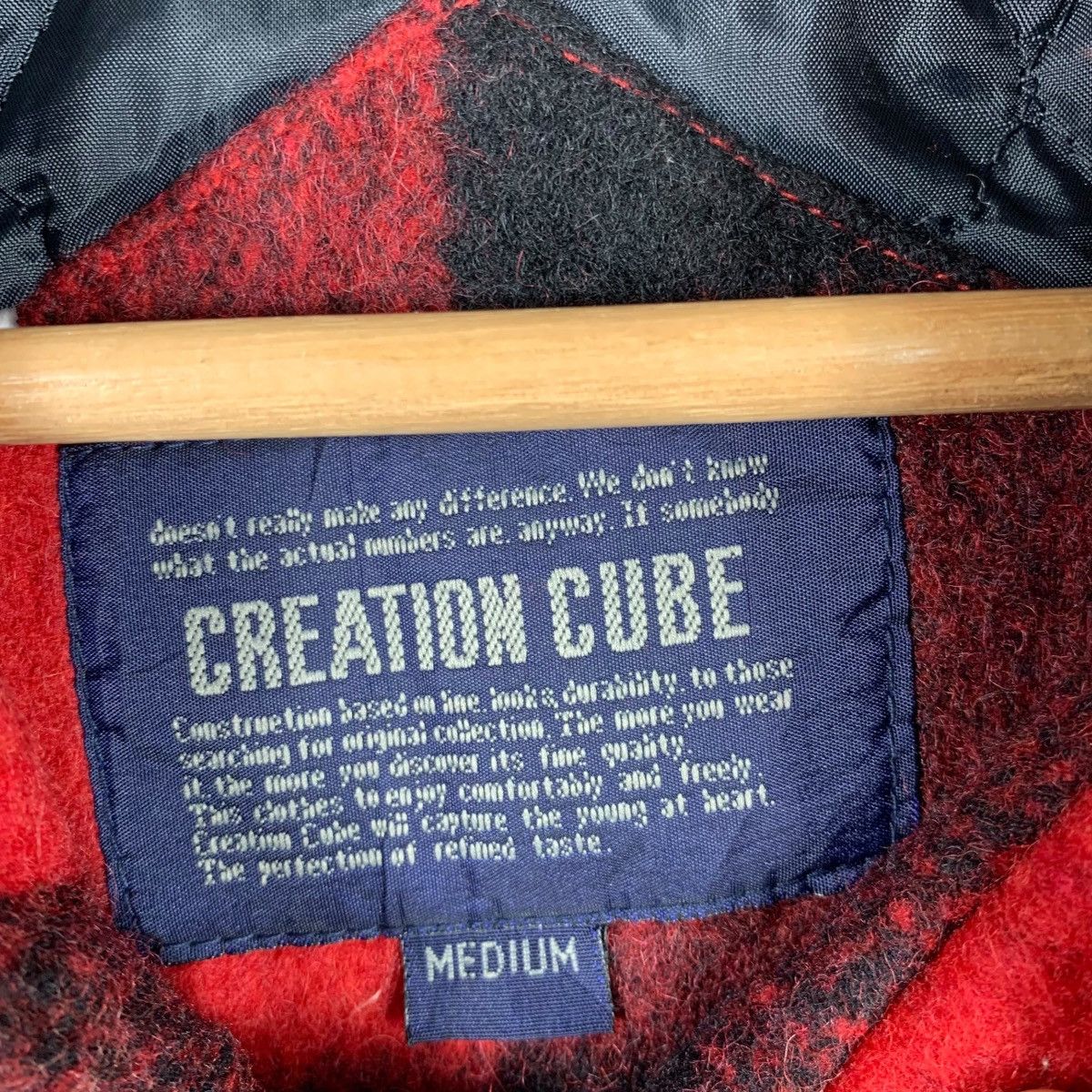 Japanese Brand CREATION CUBE Japanese Brand Workwear Checkered TartanJacket Size US M / EU 48-50 / 2 - 7 Thumbnail