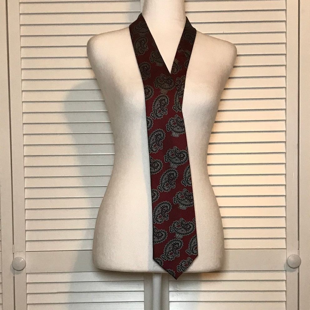 Other Zianetti Paisley Silk Classic Wide Necktie Size ONE SIZE - 2 Thumbnail
