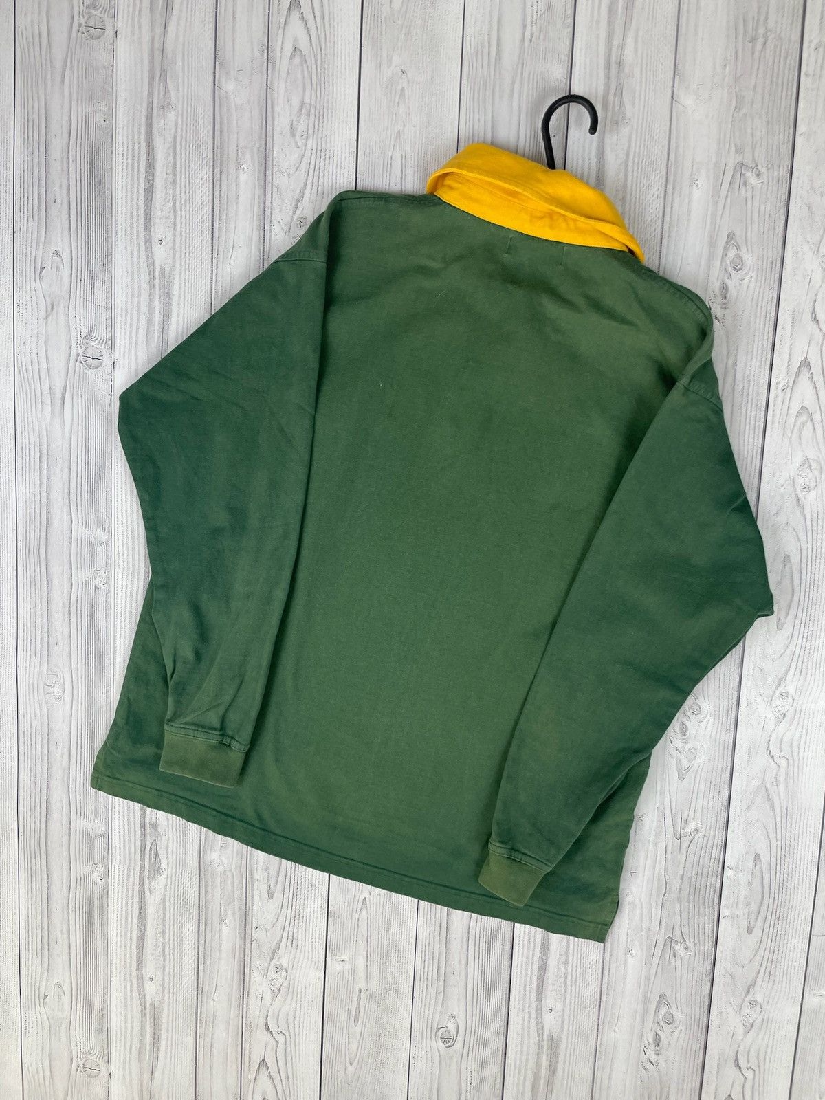 Other Vintage Rugby South Africa jersey green long sleeve Size US L / EU 52-54 / 3 - 9 Thumbnail