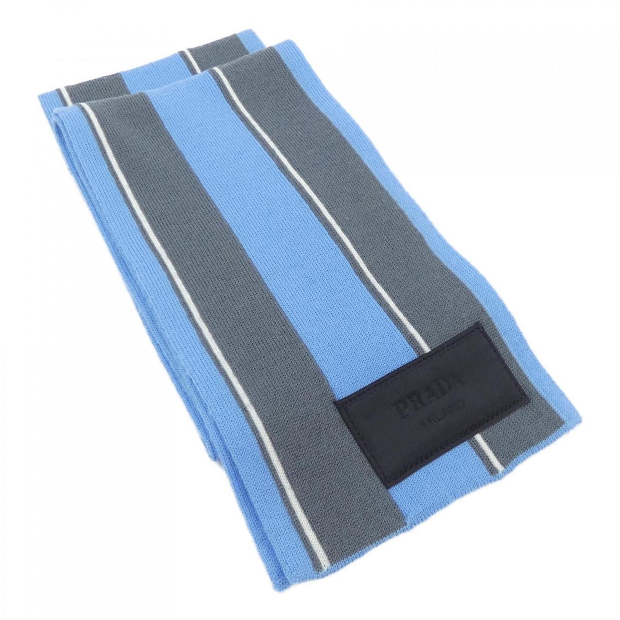 Prada Prada Turquoise Printed Foulard In Twill | Grailed