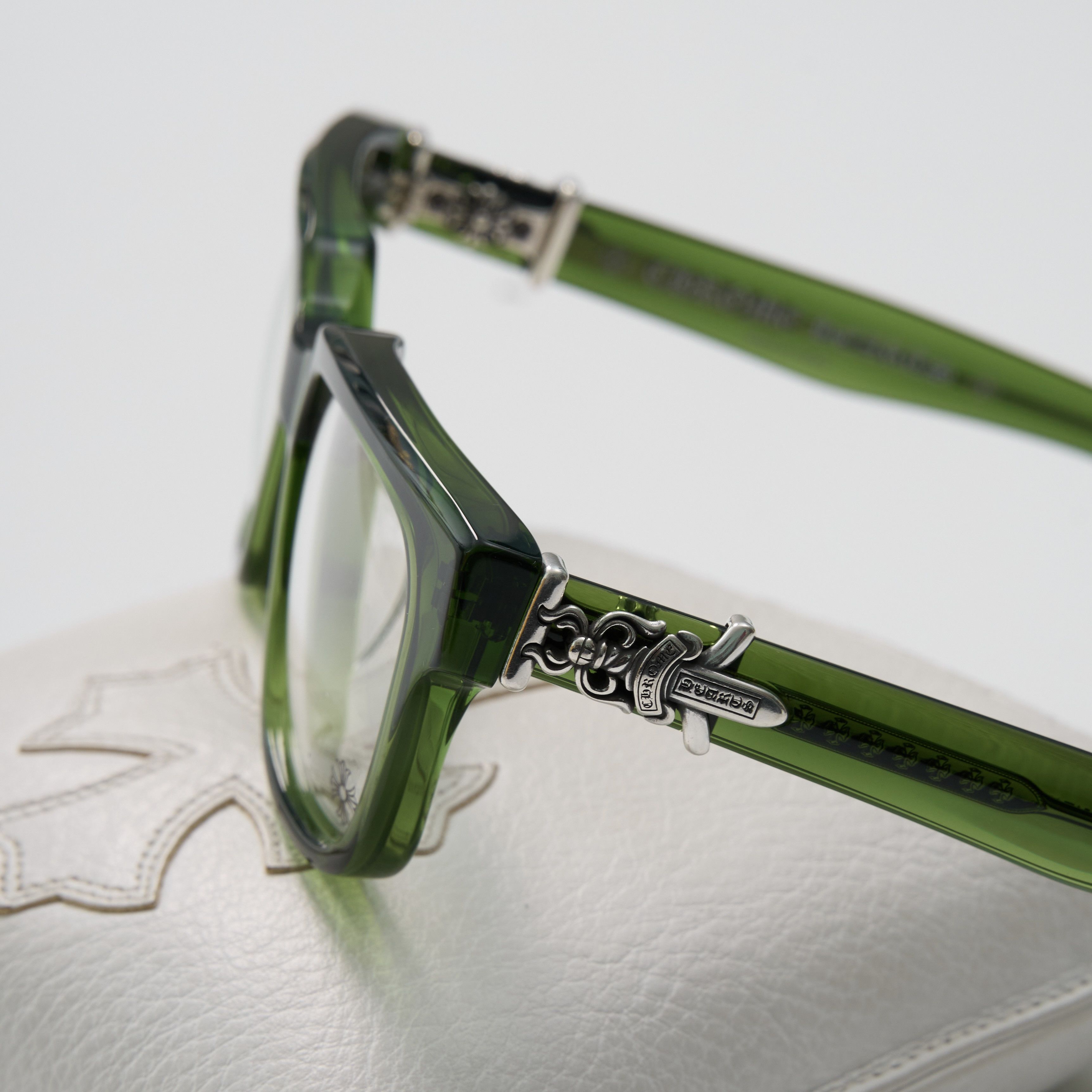 Chrome Hearts CHROME HEARTS VAGILLIONAIRE II DOLV DARK OLIVE Size ONE SIZE - 5 Thumbnail