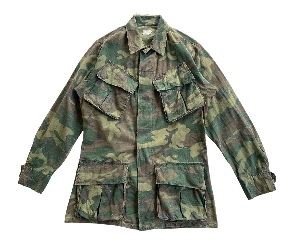 Vintage Vintage Military Third Pattern Lowland ERDL Camo Jacket Size US XS / EU 42 / 0 - 6 Thumbnail