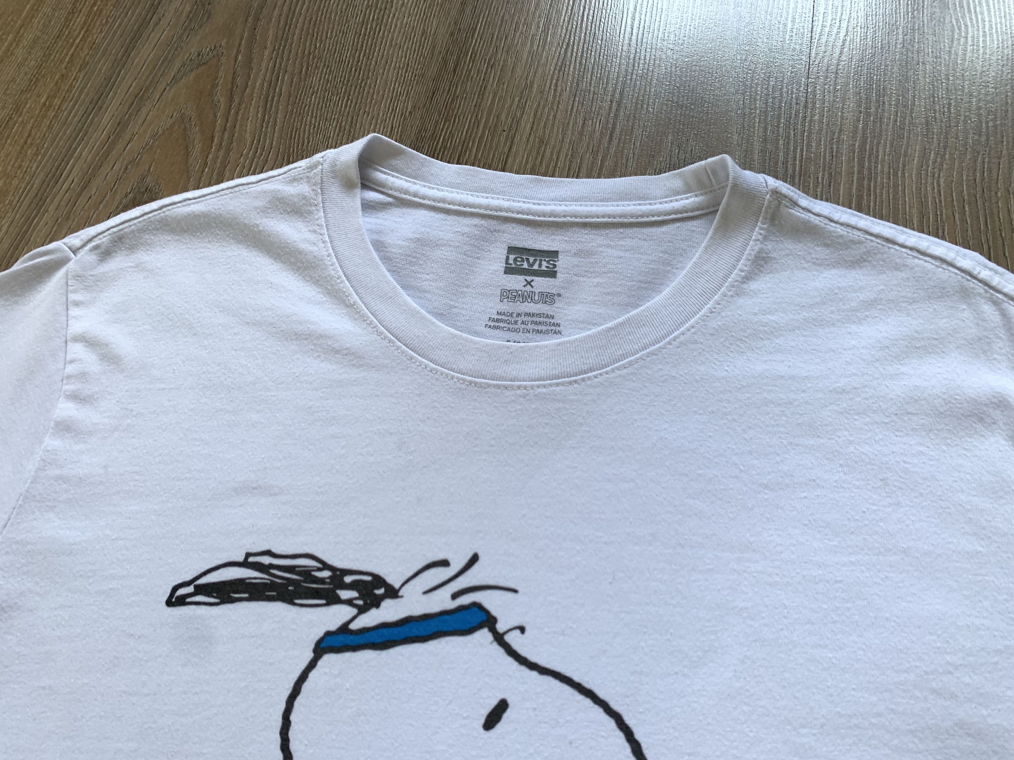 Levi's × Vintage Vintage Levi's Peanuts Snoopy T-Shirt Size US S / EU 44-46 / 1 - 4 Thumbnail