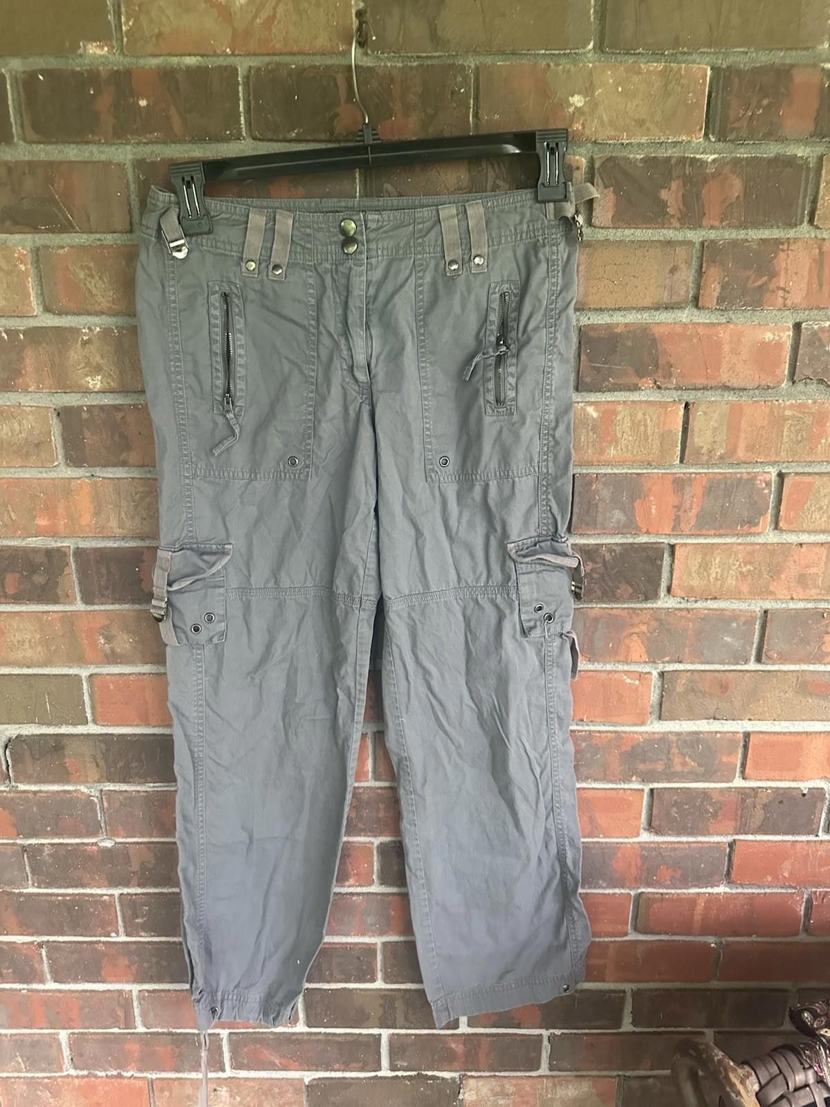 Banana Republic Petite Medium Cargo Pants For The Republic Size 32" / US 10 / IT 46 - 2 Thumbnail