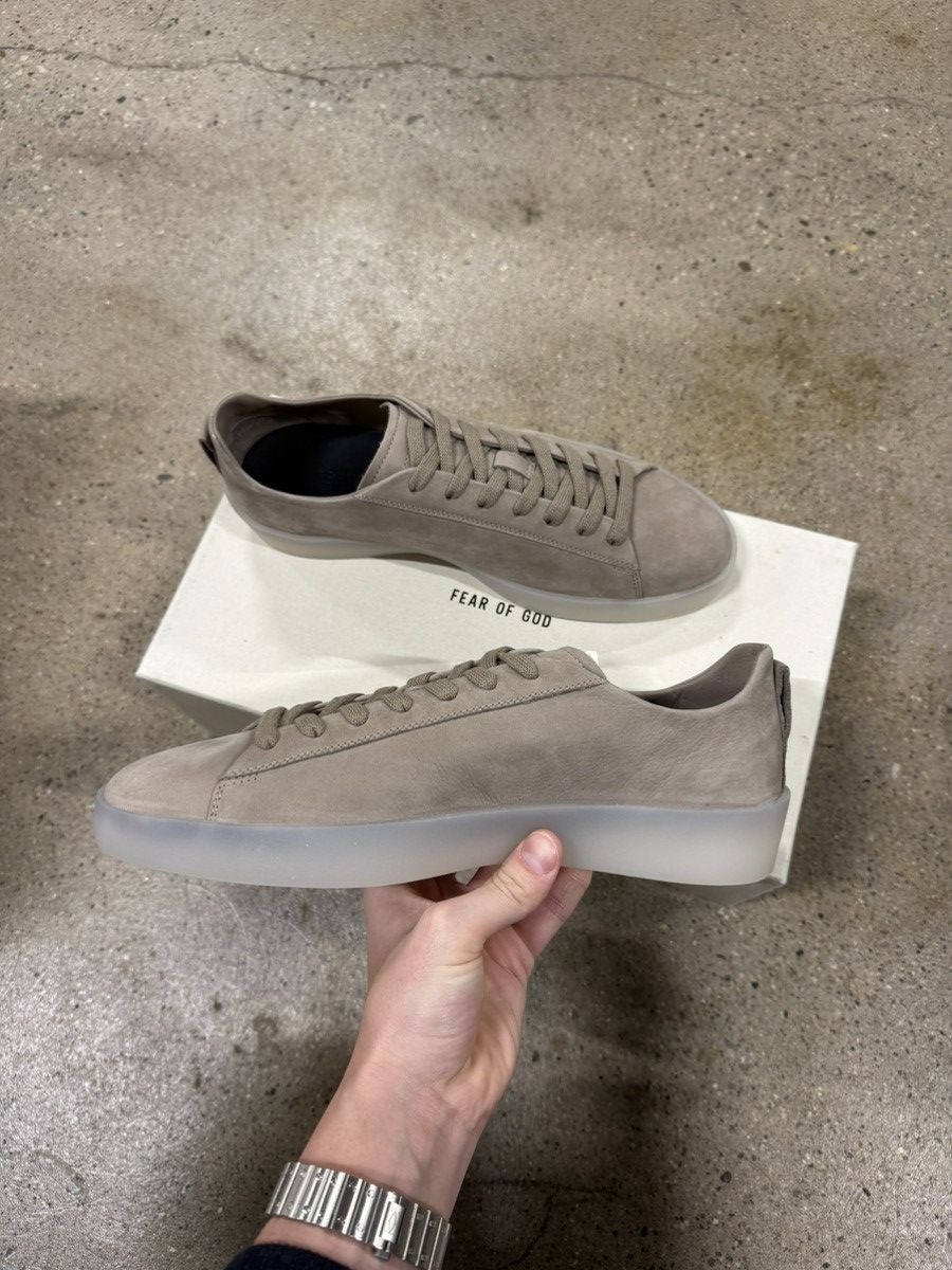Essentials × Fear of God Fear of God Essentials Tennis Sneaker NEW 325$ Size US 9 / EU 42 - 3 Thumbnail