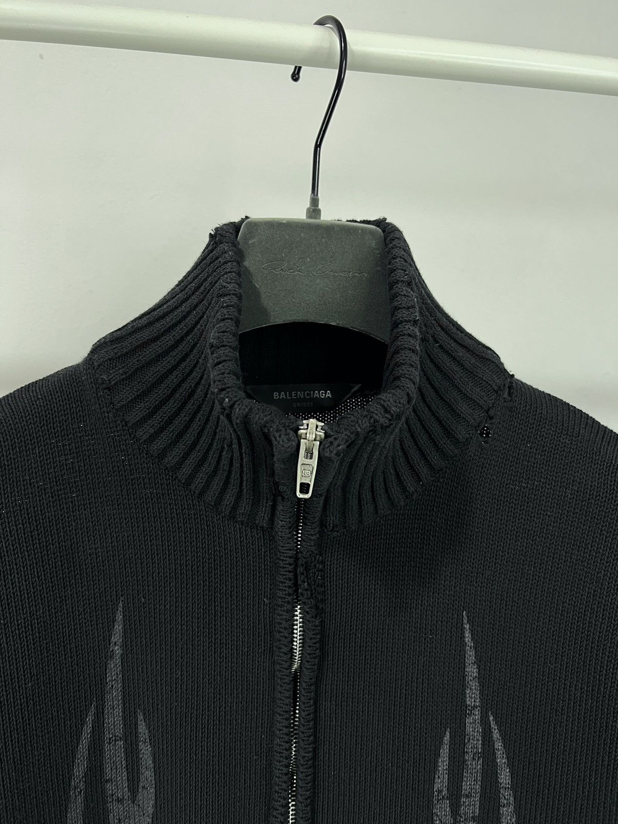 Balenciaga Y2K Zip-Up Cardigan Size US L / EU 52-54 / 3 - 4 Thumbnail