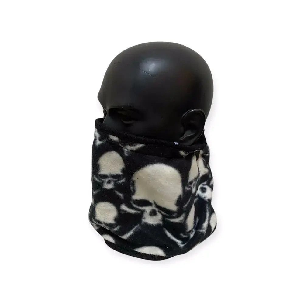 Japanese Brand Japanese Brand Skulls Reversible Neck Warmer/ Beanie Hat Size ONE SIZE - 1 Thumbnail
