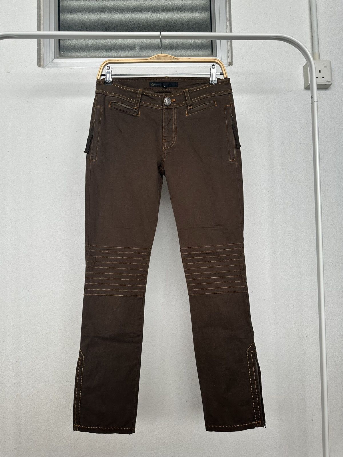 Obelisk 00's Le.Synchronicity paneled rustic tribe denim Size US 30 / EU 46 - 9 Thumbnail
