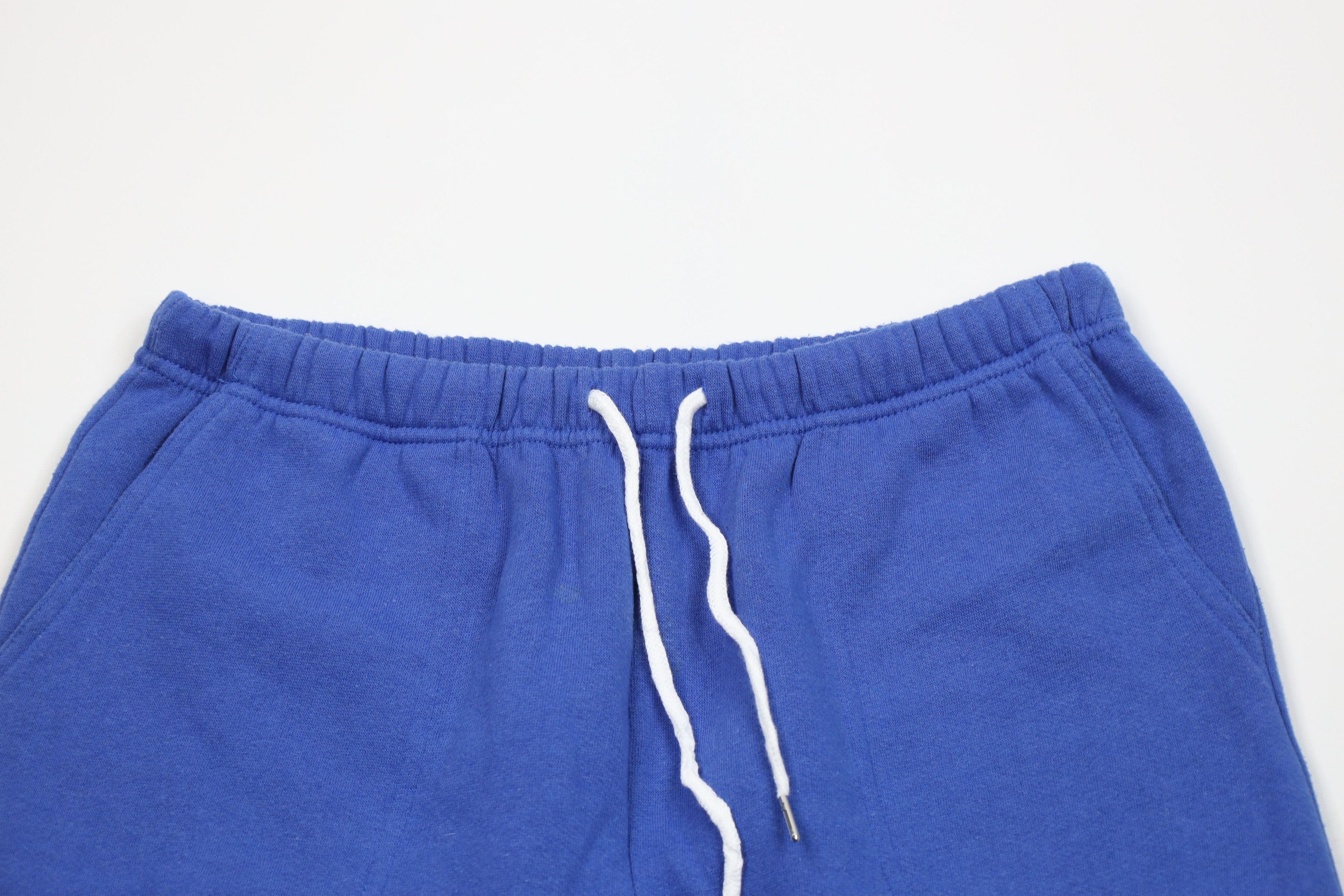 Express Vintage 90s Express Cuffed Sweatpants Joggers Royal Blue Size 29" - 2 Thumbnail
