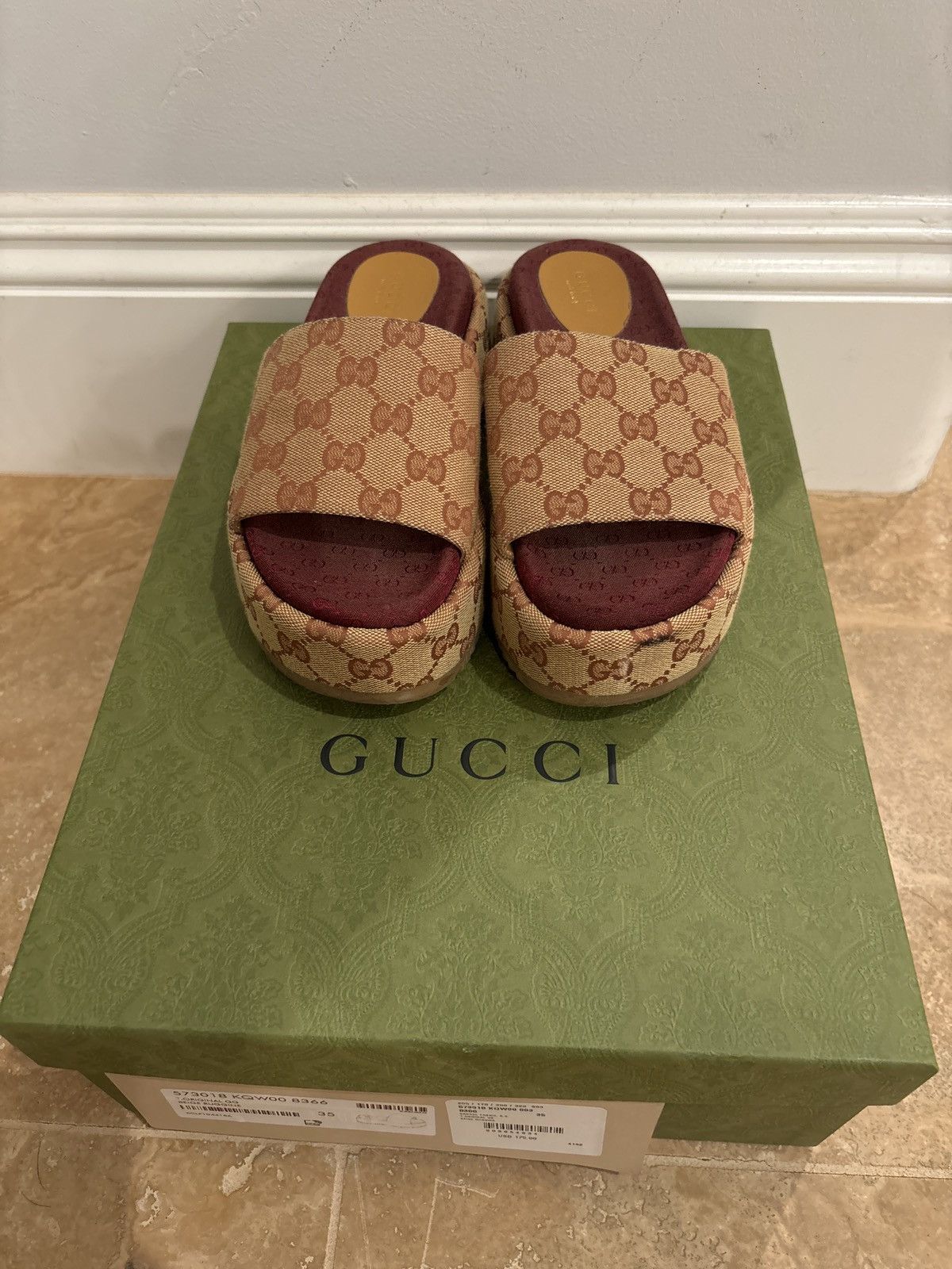 Gucci Gucci GG BEIGE RUGGINE Size US 4 / IT 34 - 3 Thumbnail