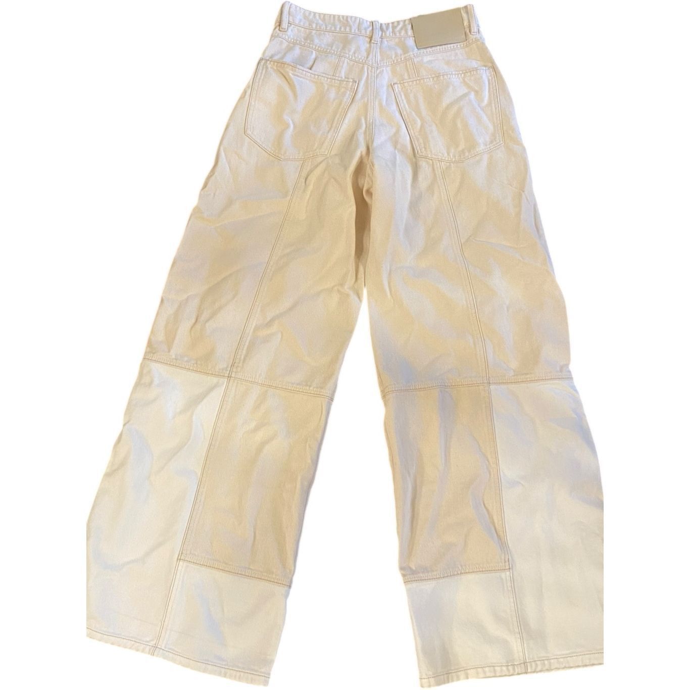 Sportmax SPORTMAX Etuania Trouser in Ivory Size 26 NWT Size 26" / US 2 / IT 38 - 5 Thumbnail