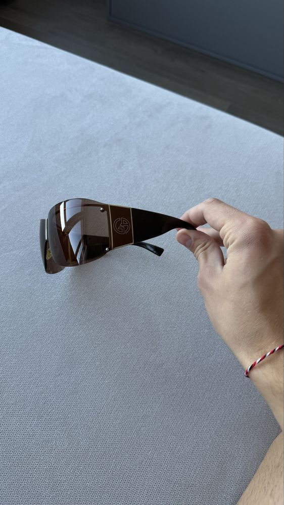 Giorgio Armani Giorgio Armani 437/S Mask Sunglasses Size ONE SIZE - 2 Thumbnail