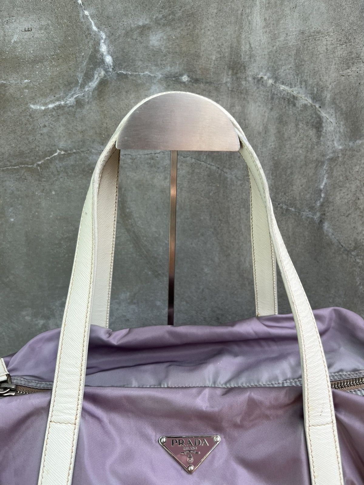 Prada Tesutto Midi Bowler Bag Size ONE SIZE - 4 Thumbnail