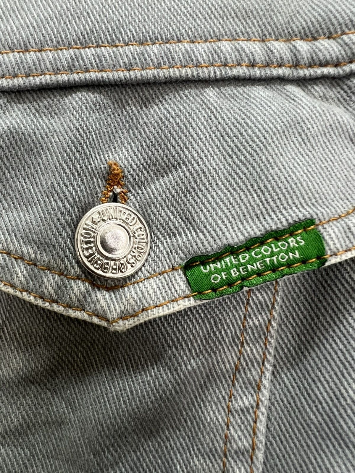 United Colors Of Benetton United Colors of Benetton Blue Family Destroyed Jacket Size US S / EU 44-46 / 1 - 8 Thumbnail
