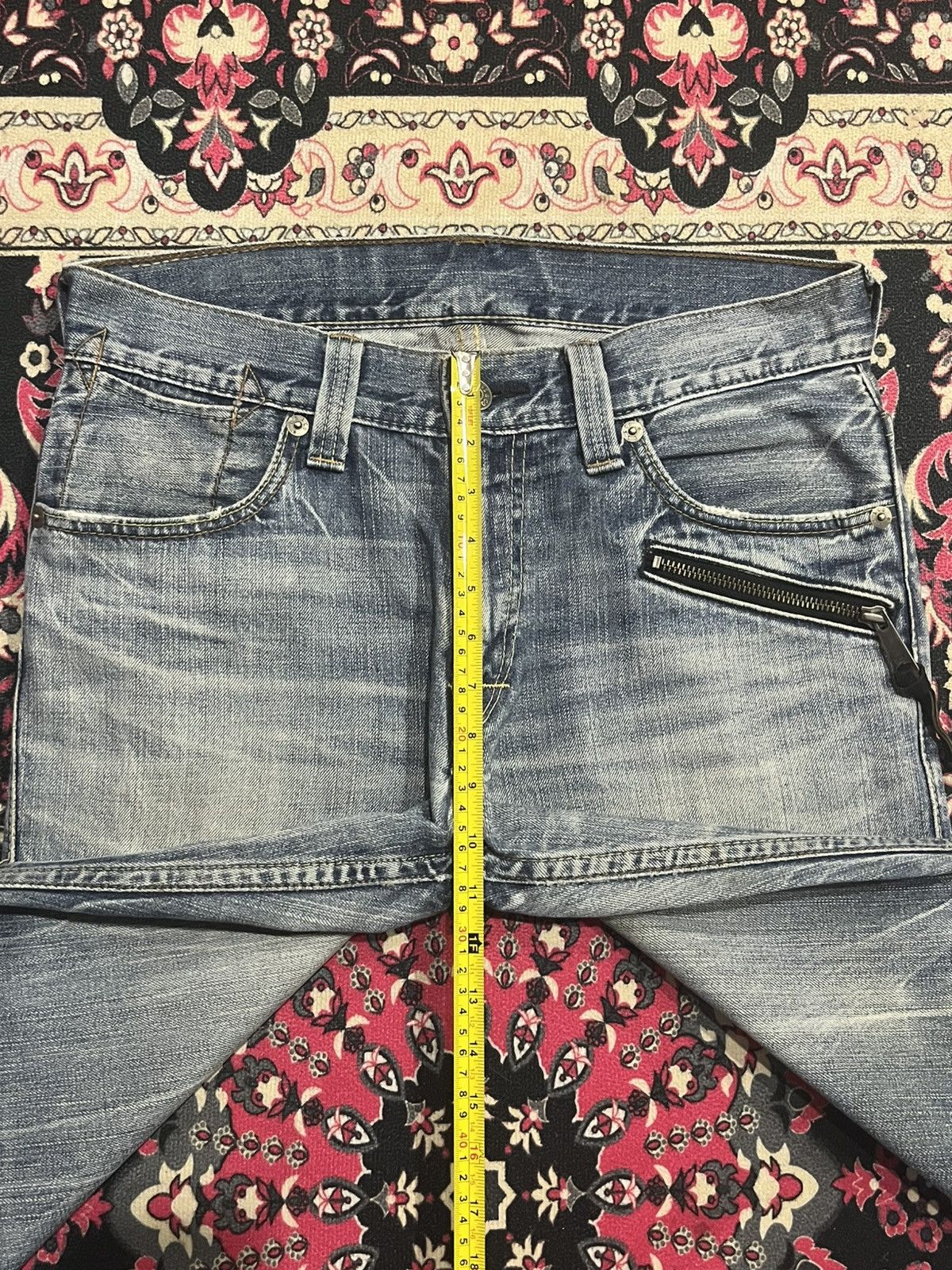 Levi's ⚡️Loose Fit⚡️Vintage Levi’s 502 Blue Faded Washed Smokey Jeans Size US 34 / EU 50 - 14 Thumbnail
