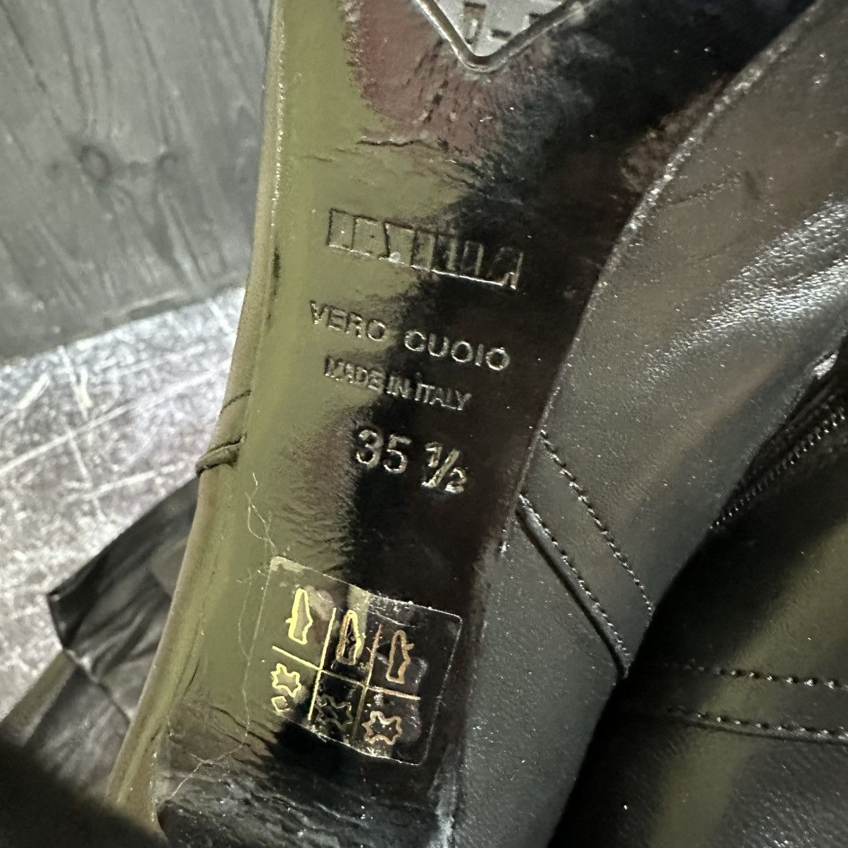 Le Silla LE SILLA STRETCH Nappa Leather Over Knee Platform Boots 35.5 Size US 5.5 / IT 35.5 - 23 Thumbnail