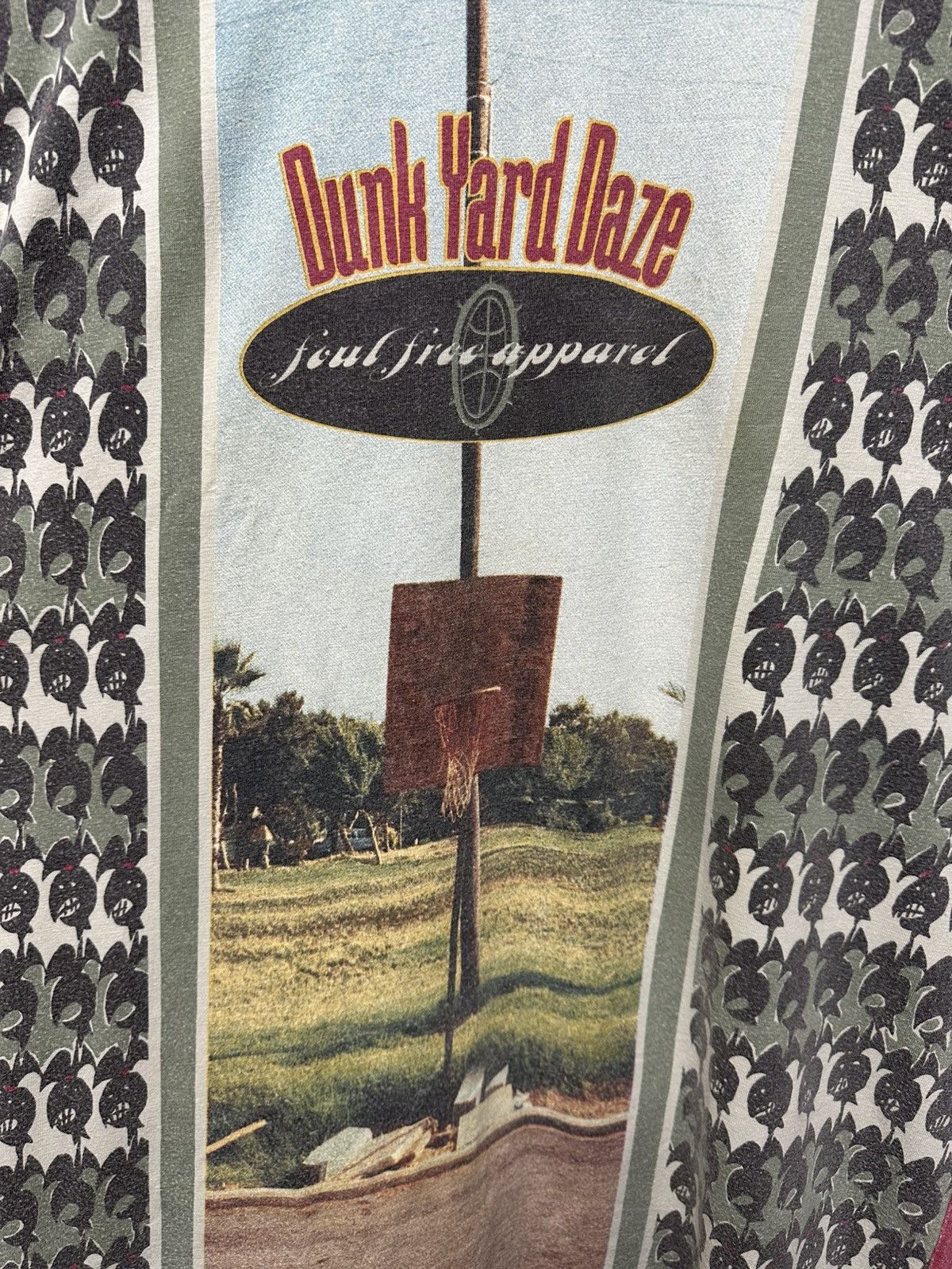 Nike Nike Dunk Yard Daze Long Shirt Vintage 90s Rare Size US L / EU 52-54 / 3 - 2 Thumbnail