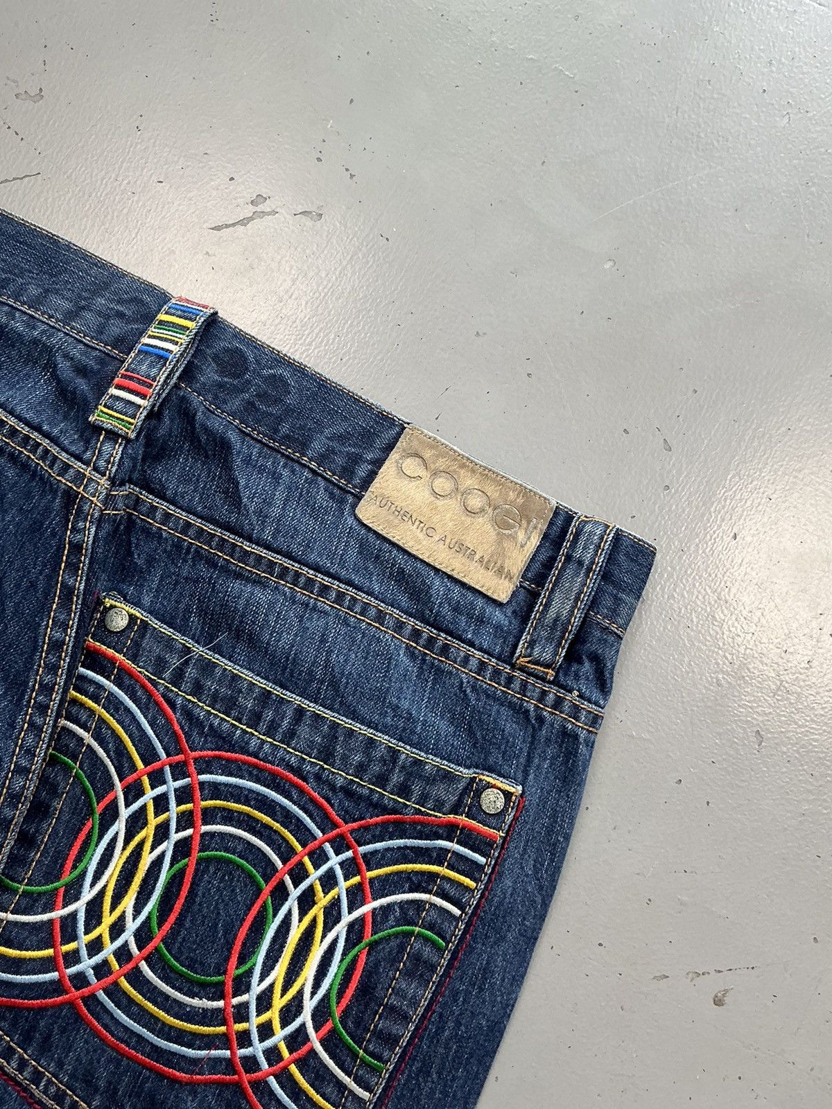 Coogi × Fubu × Vintage Rare vintage Coogi embroidered baggyfit denim pant Size US 36 / EU 52 - 9 Thumbnail