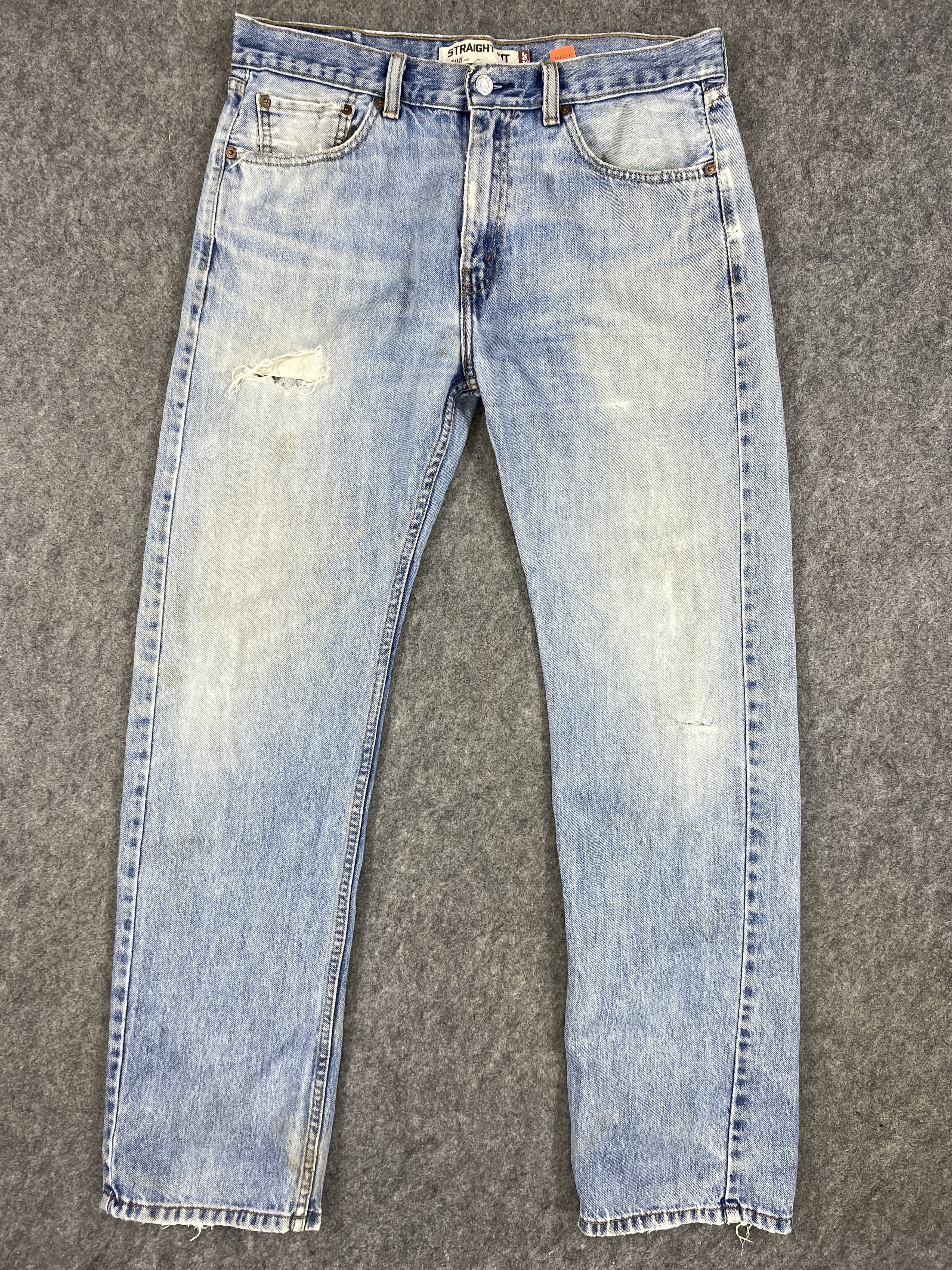 Japanese Brand Light Wash Vintage Levi's 505 Jeans 34x32 Denim -JN1211 Size US 34 / EU 50 - 1 Thumbnail