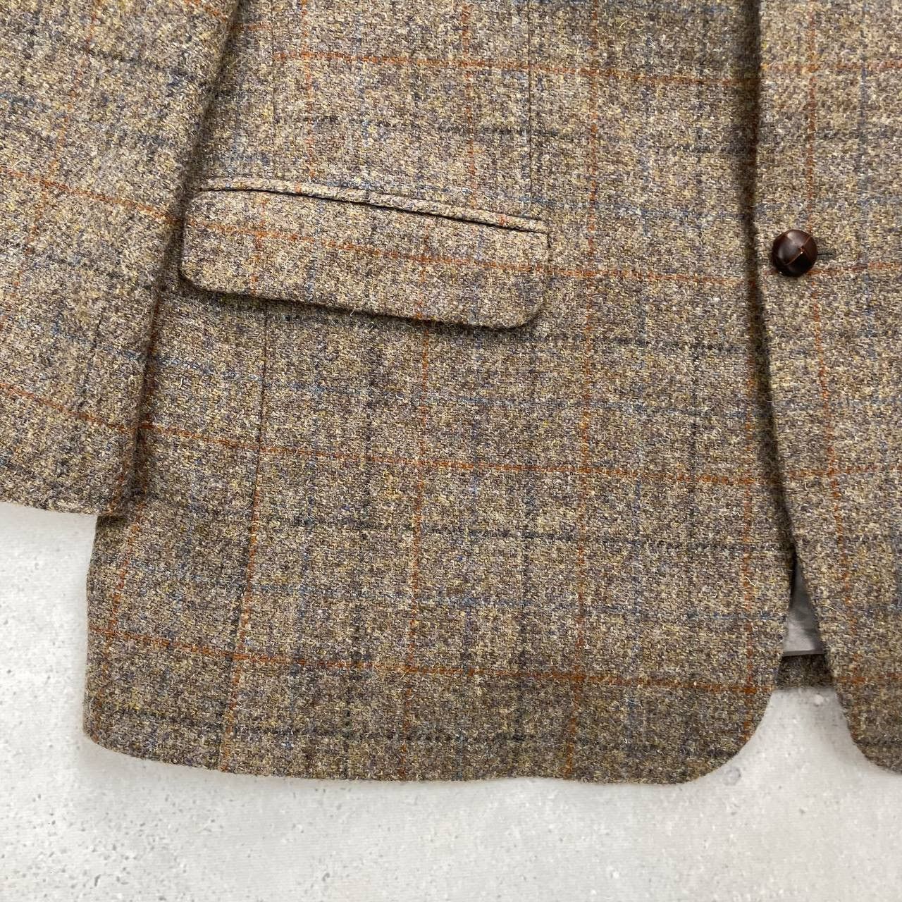 Harris Tweed Vintage Harris Tweed Walbusch Wool Blazer Gray Size 29 Size 52R - 5 Thumbnail