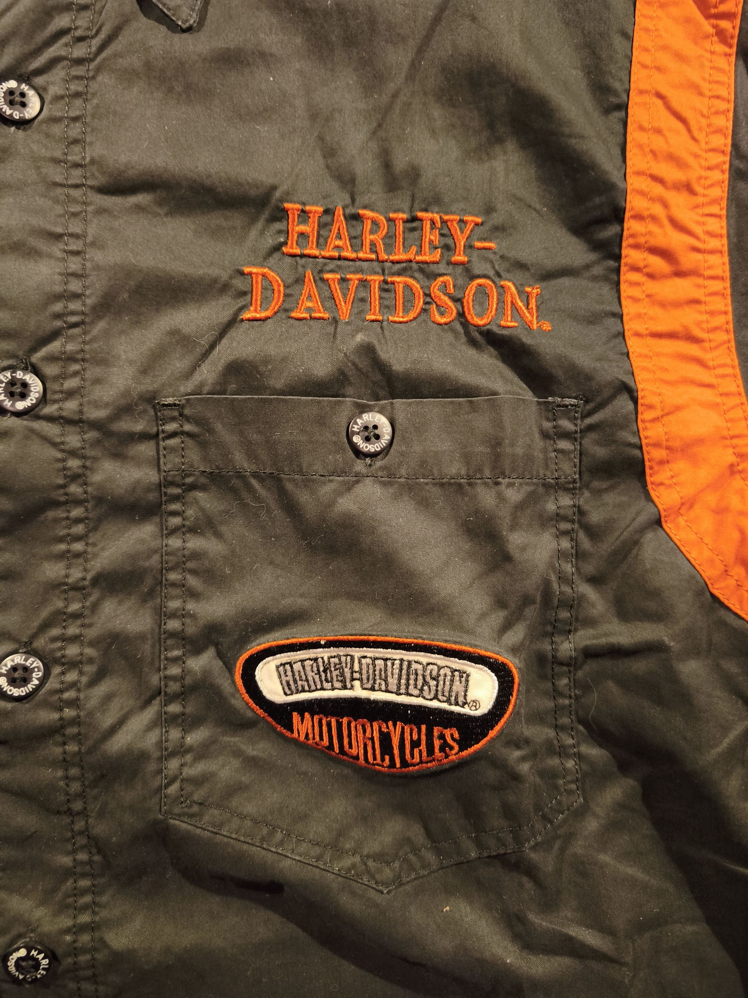 Harley Davidson Harley Davidson Motorcycle Workshirt Size US L / EU 52-54 / 3 - 3 Thumbnail