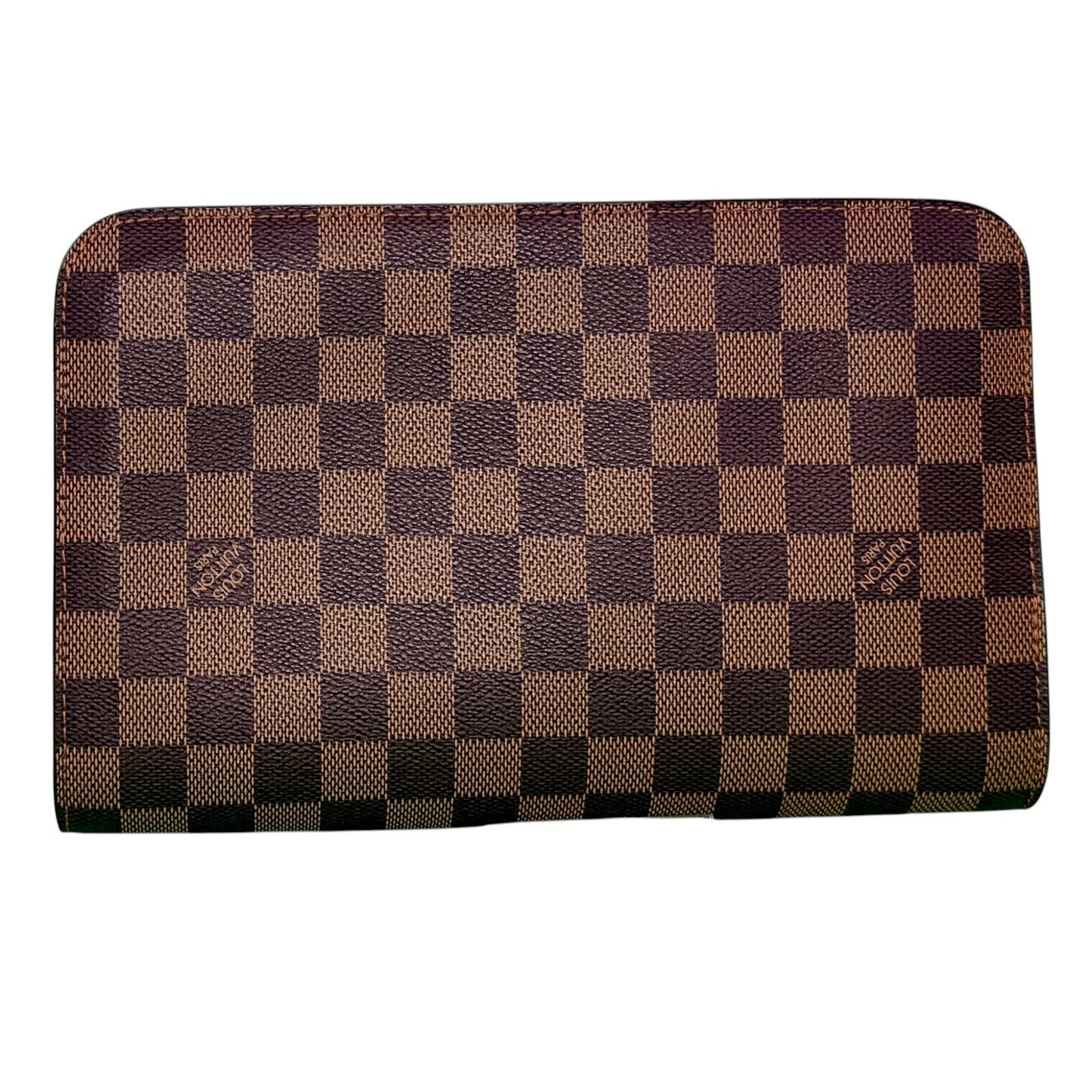 Louis Vuitton Louis Vuitton Damier Ebene Saint Louis Clutch Wristlet LV Size ONE SIZE - 3 Thumbnail