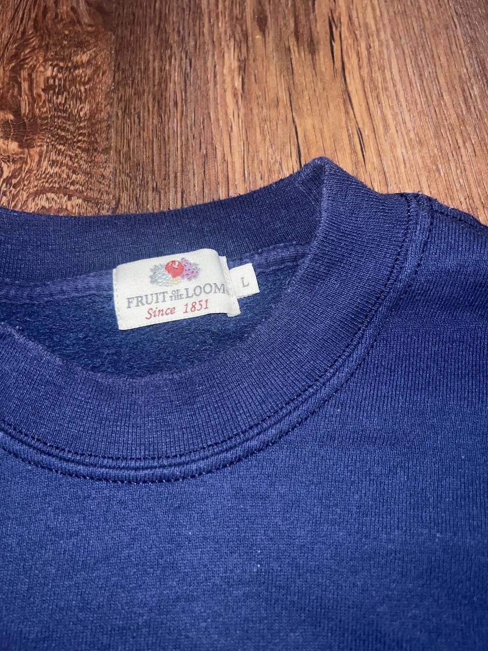 Fruit Of The Loom × Vintage Vintage Lop Ear Rabbit Nature Crewneck 90s Size US L / EU 52-54 / 3 - 2 Thumbnail