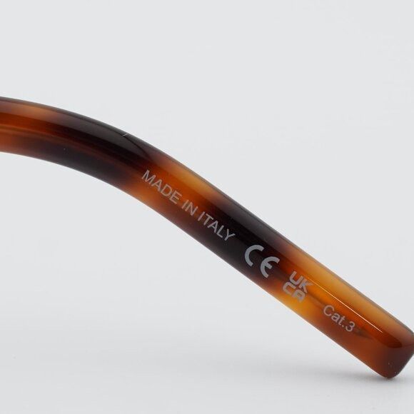 Saint Laurent Paris Saint Laurent SL 594 009 Sunglasses Havana Oval Frame Size ONE SIZE - 8 Thumbnail