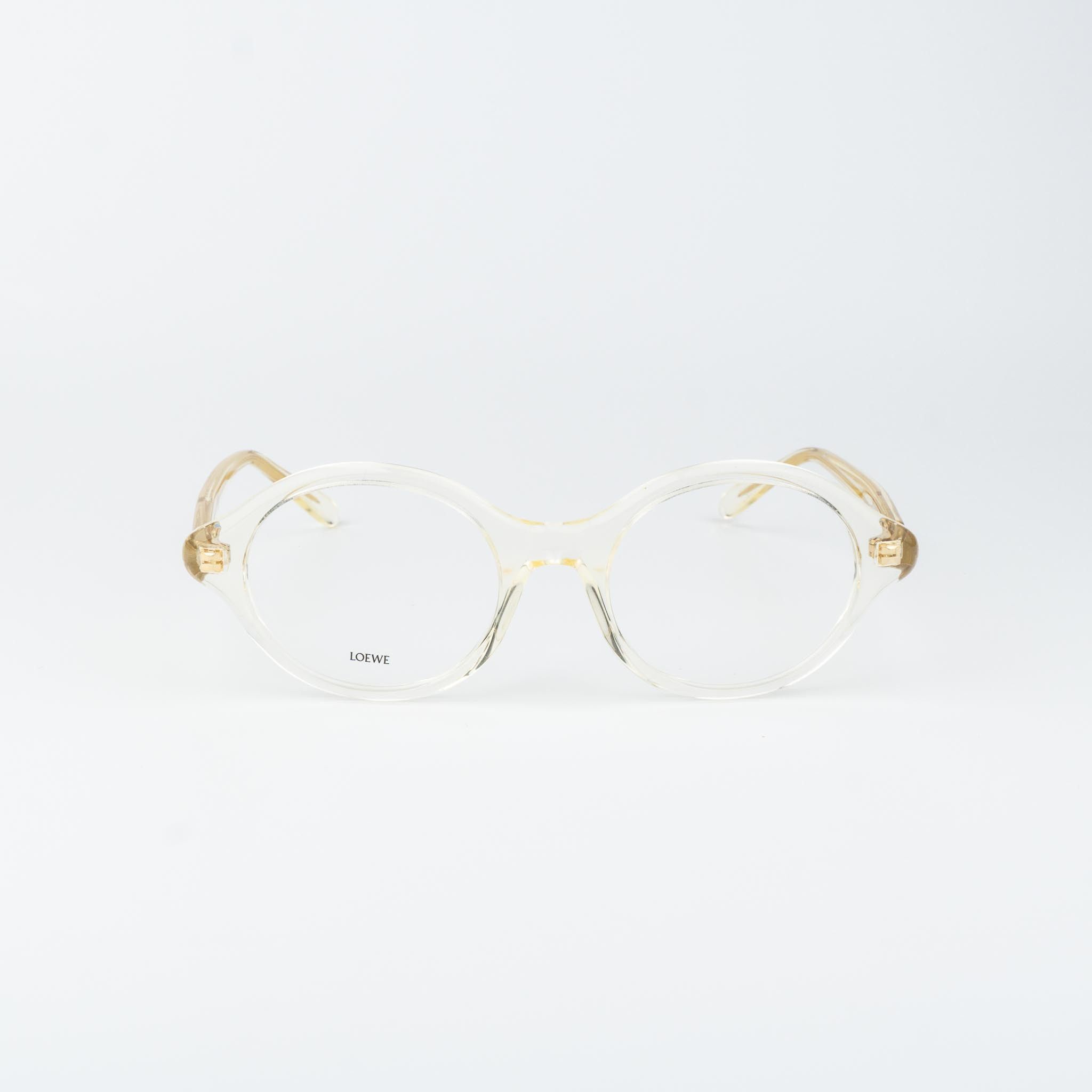 Loewe Loewe SLIM Women Eyeglasses Round LW50098I 057 NEW AUTHENTIC Size ONE SIZE - 3 Thumbnail