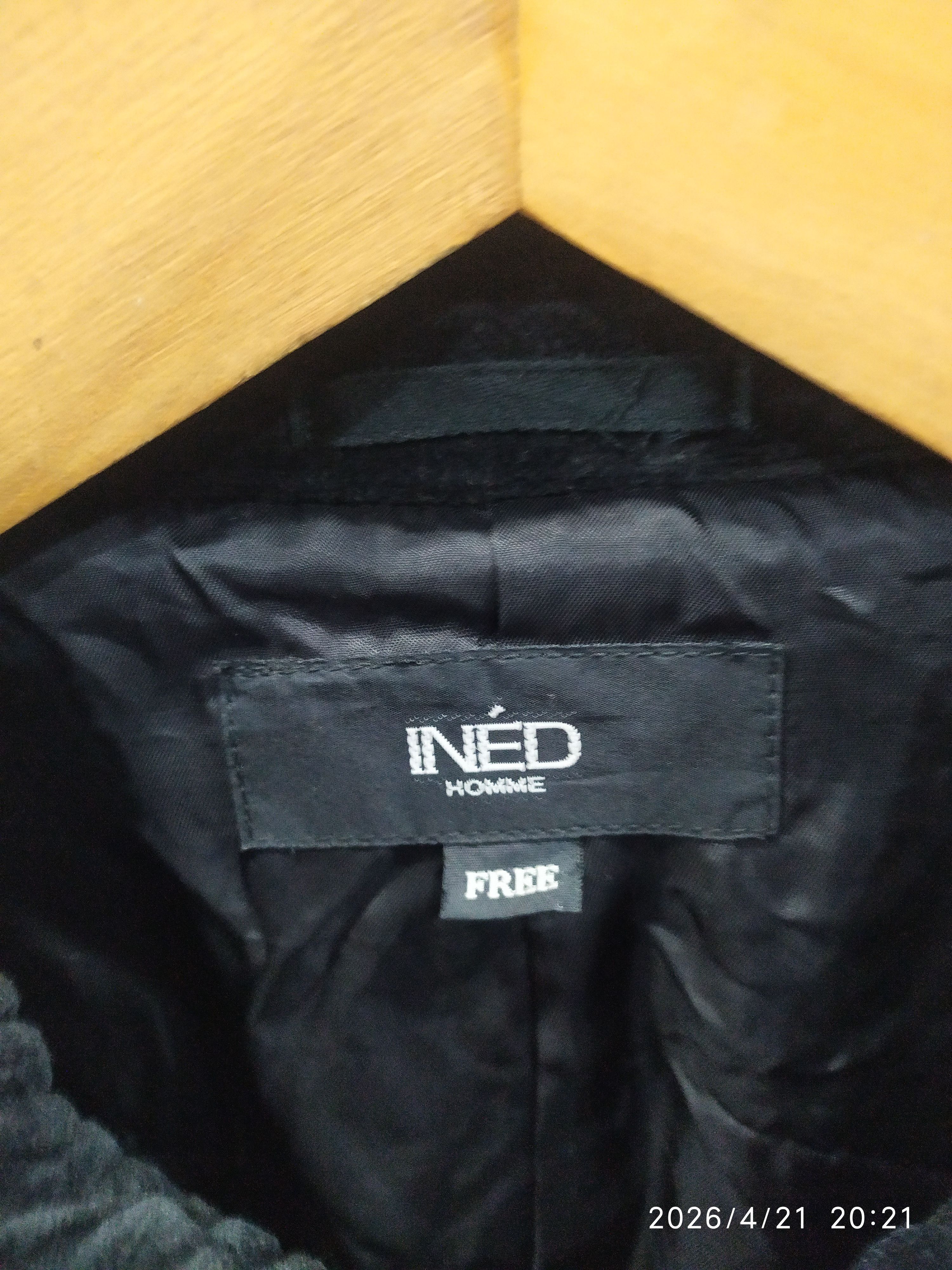 Yohji Yamamoto Ined Homme By Yohji Yamamoto striped black jacket Size US M / EU 48-50 / 2 - 7 Thumbnail