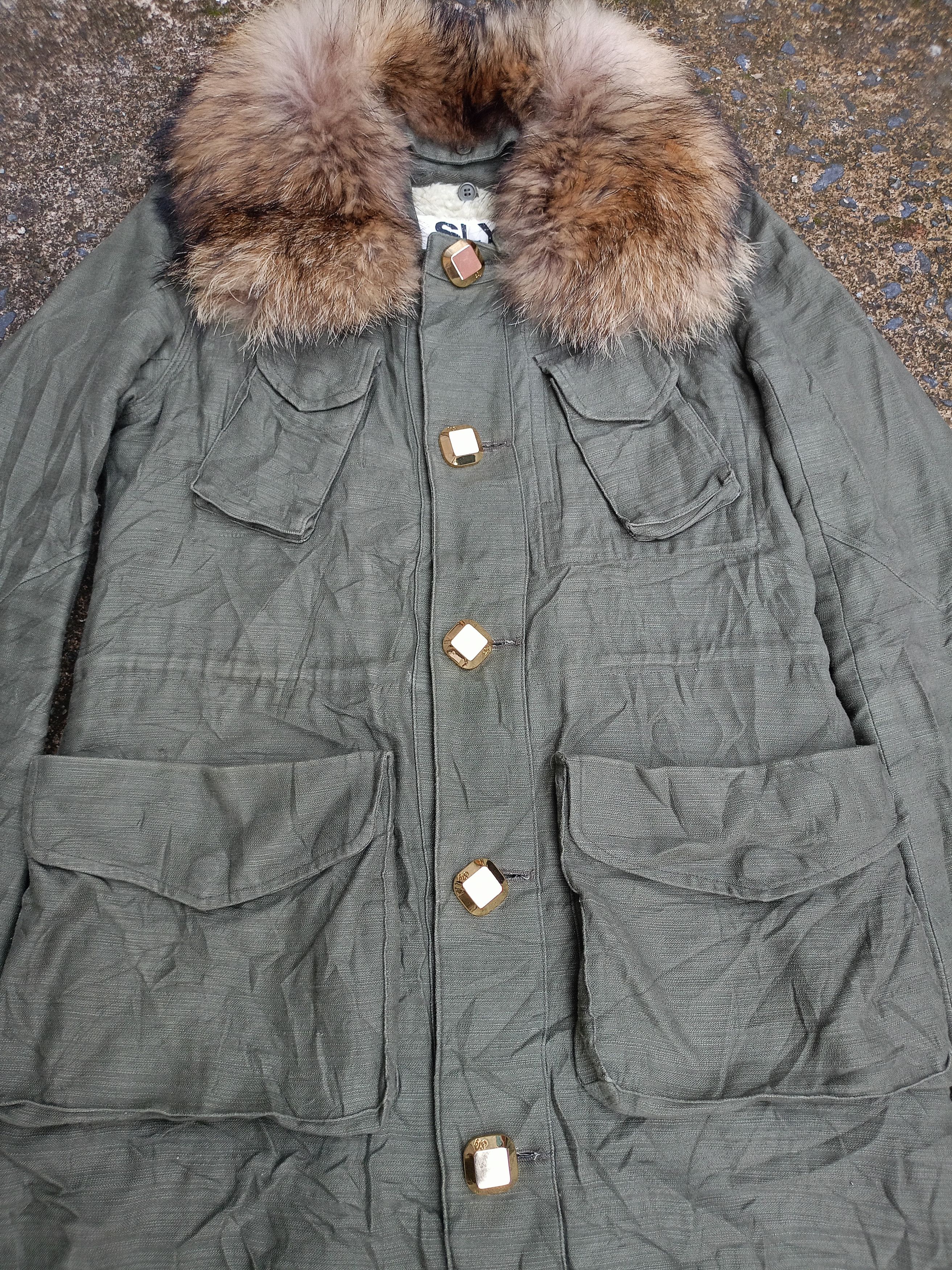 If Six Was Nine × Japanese Brand Sly parka fur jacket Size US M / EU 48-50 / 2 - 4 Thumbnail
