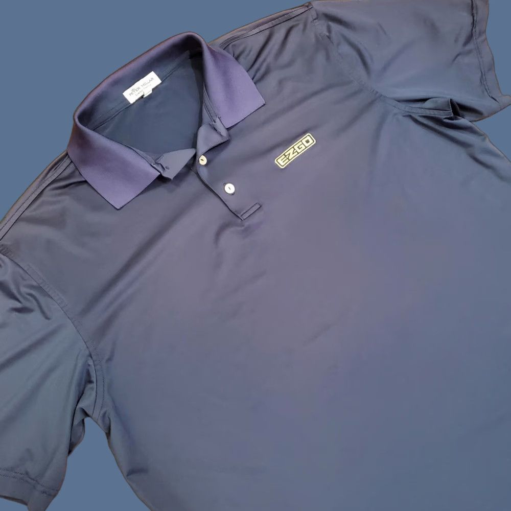 Peter Millar Peter Millar Polo Shirt Mens Large Blue Summer Comfort EZGO Golf Performance Shirt Size US L / EU 52-54 / 3 - 1 Thumbnail