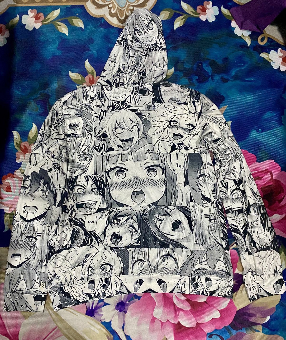 Anime Anime hentai full print hoodie Size US XL / EU 56 / 4 - 3 Thumbnail