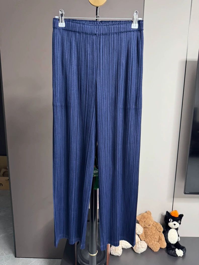 Issey Miyake issey miyake size:3 Loose straight-leg pants 2506-Nextarro Size US 26 / EU 42 - 1 Thumbnail