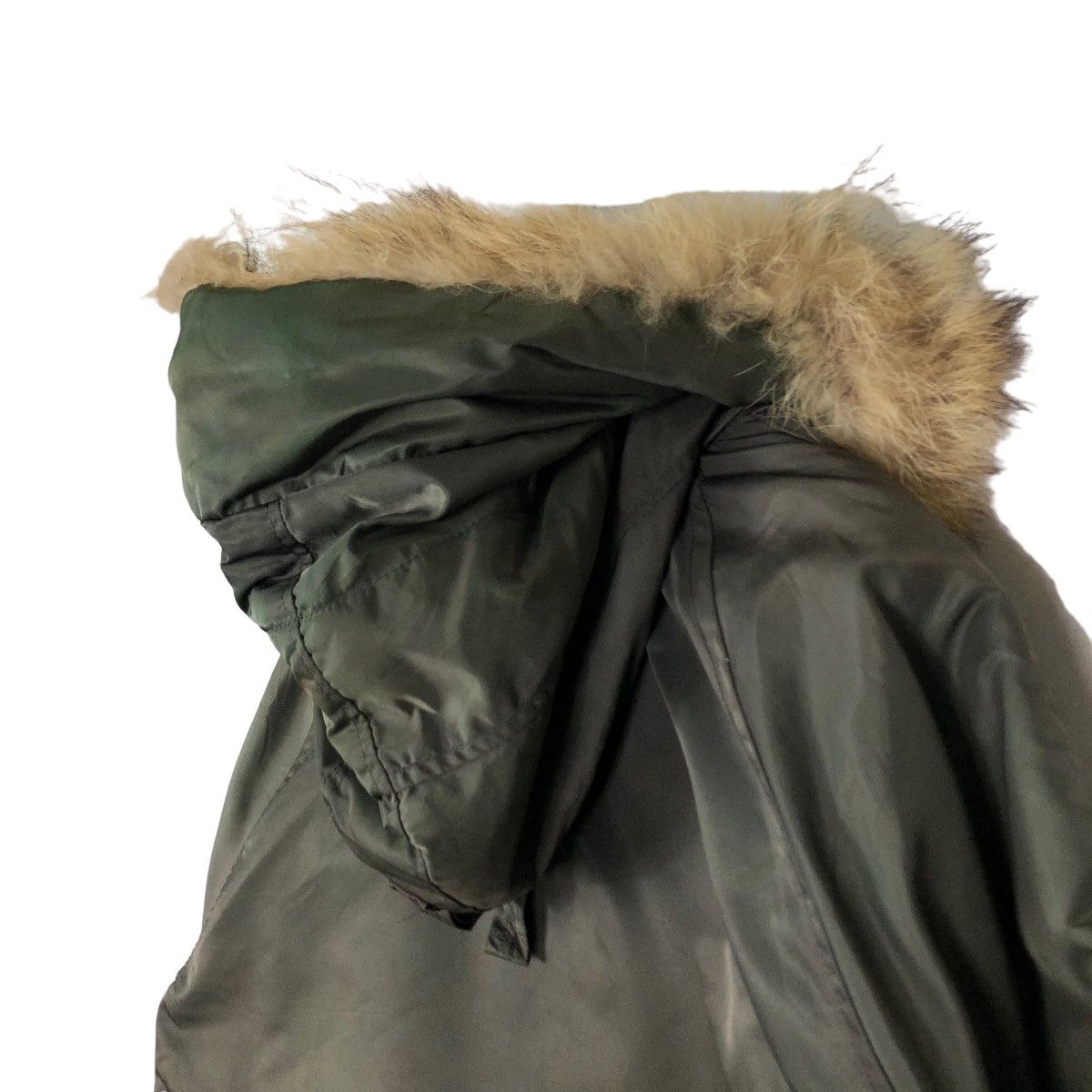 I. Spiewak And Sons 🔥90’s Mink Fur Hoodie Parka Jacket Type N-3B/F Made In USA Size US M / EU 48-50 / 2 - 8 Thumbnail